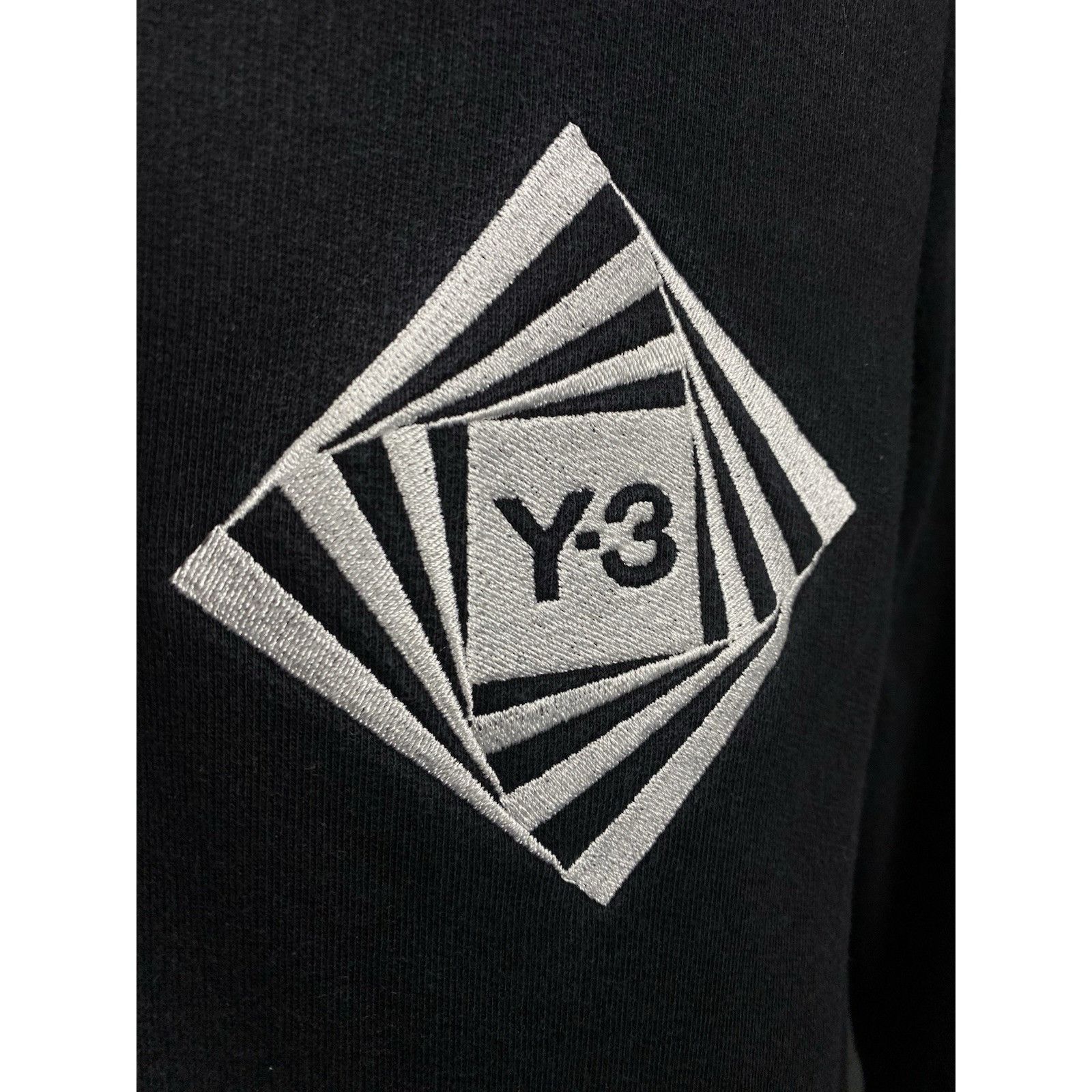 Y-3 Y-3 yohji yamamoto x Adidas Men's Black Oversized Hoodie Swe Size US L / EU 52-54 / 3 - 9 Thumbnail