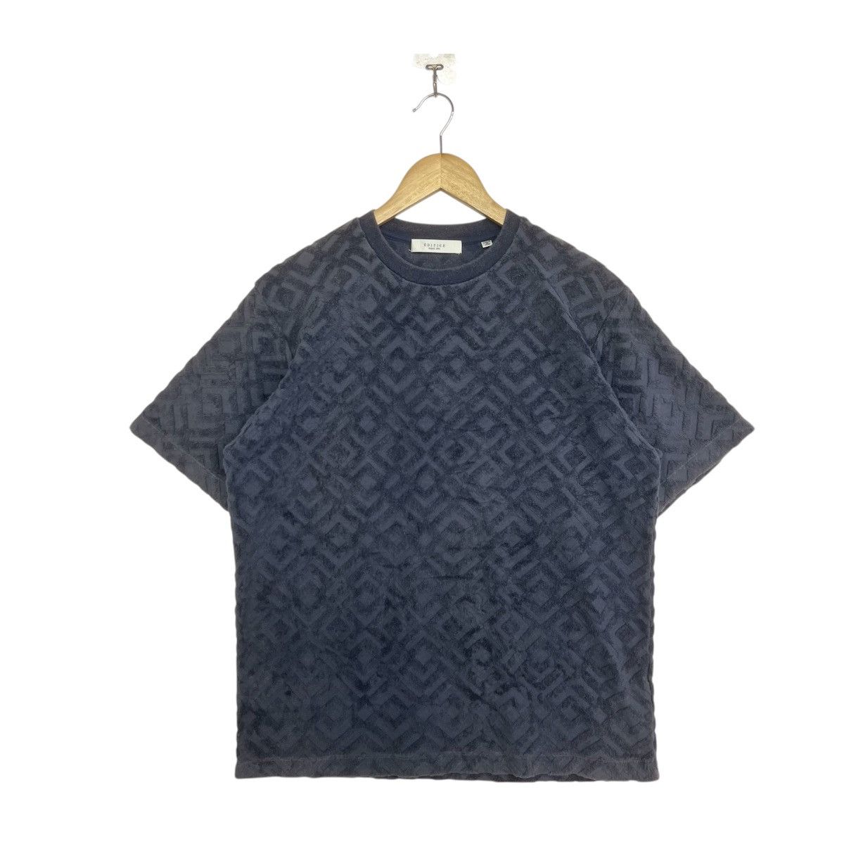 Edifice Japan EDIFINCE JAPAN JACQUARD TOWEL- LIKE CREWNECK TSHIRT Size US M / EU 48-50 / 2 - 1 Thumbnail