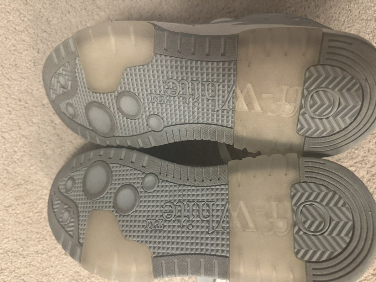 Off-White Off-White Out Of Office Blue and White Size US 10 / EU 43 - 5 Thumbnail