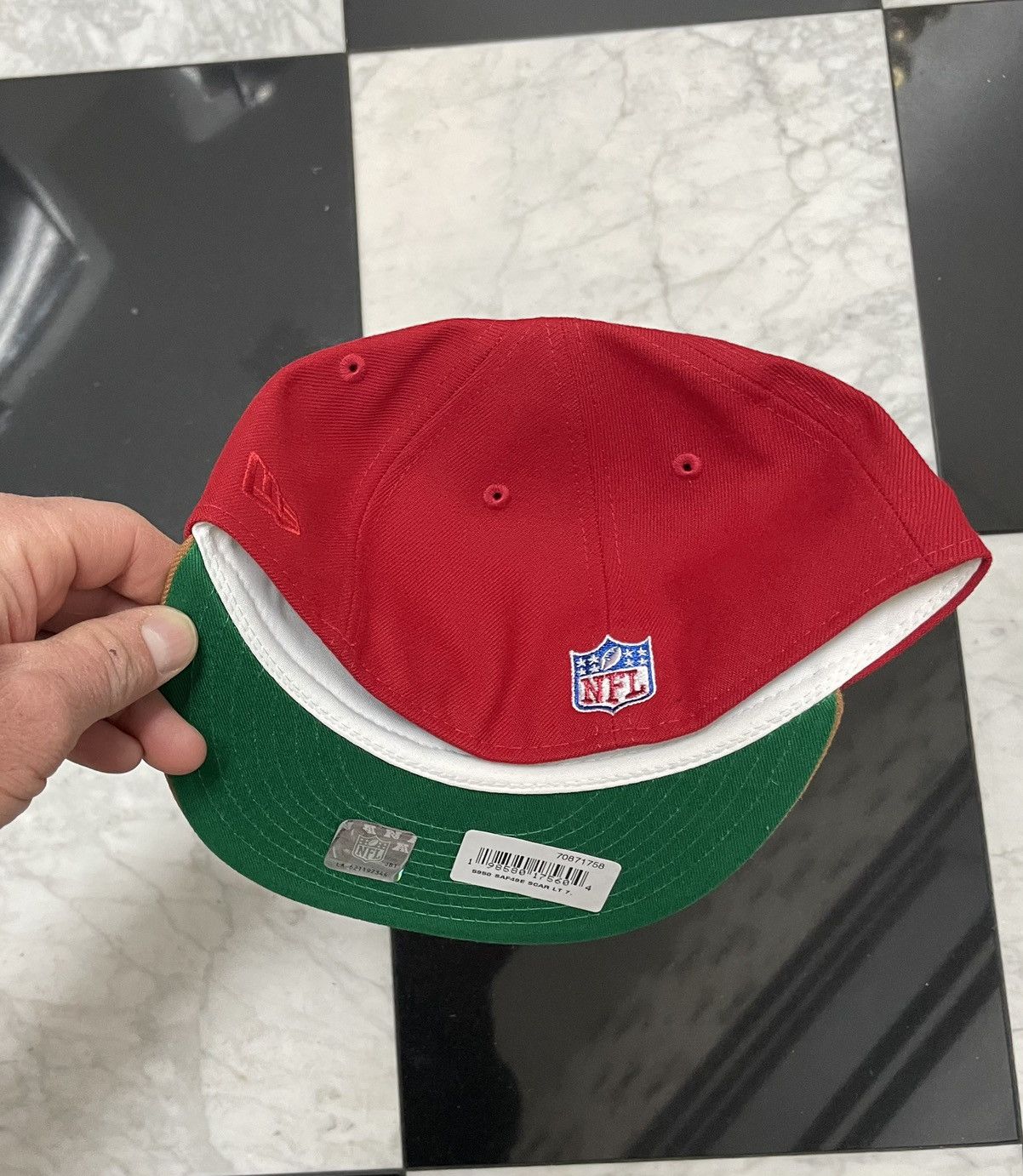 New Era 49ers fitted hat size 7 Size ONE SIZE - 4 Thumbnail