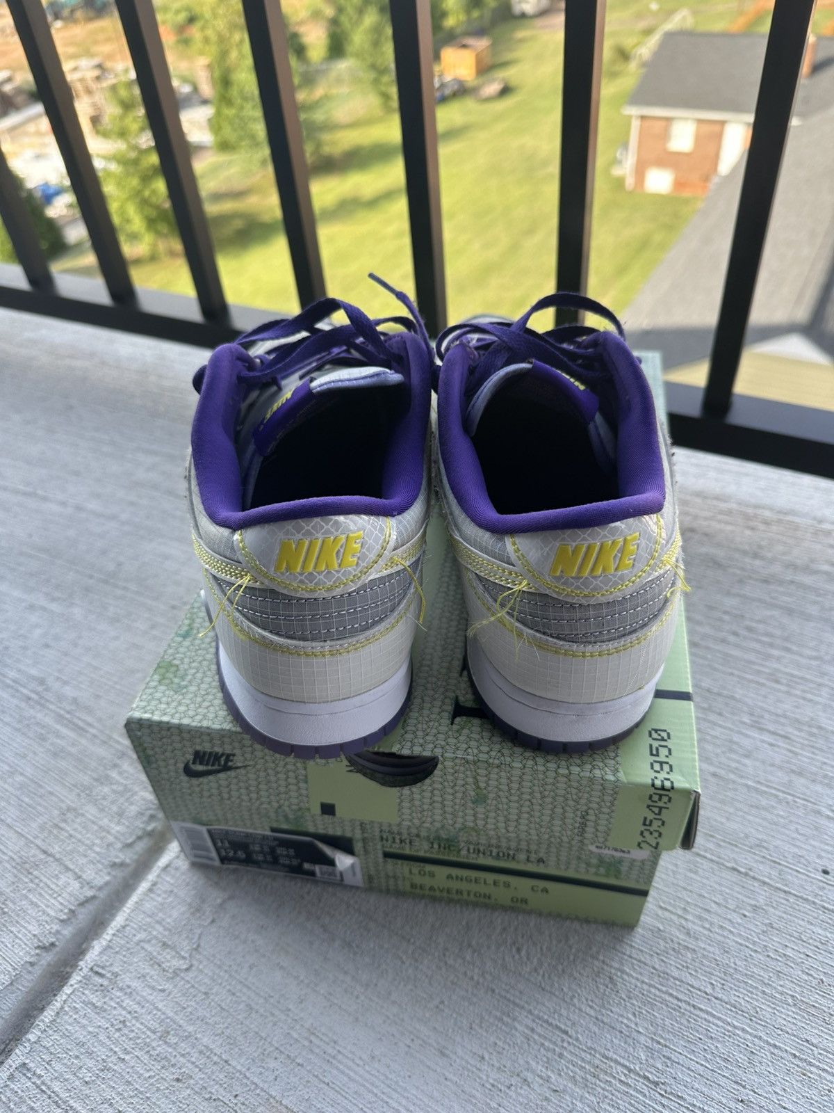 Nike Union x LA Dunk Low ‘Passport pack - court purple’ Size US 11 / EU 44 - 2 Thumbnail