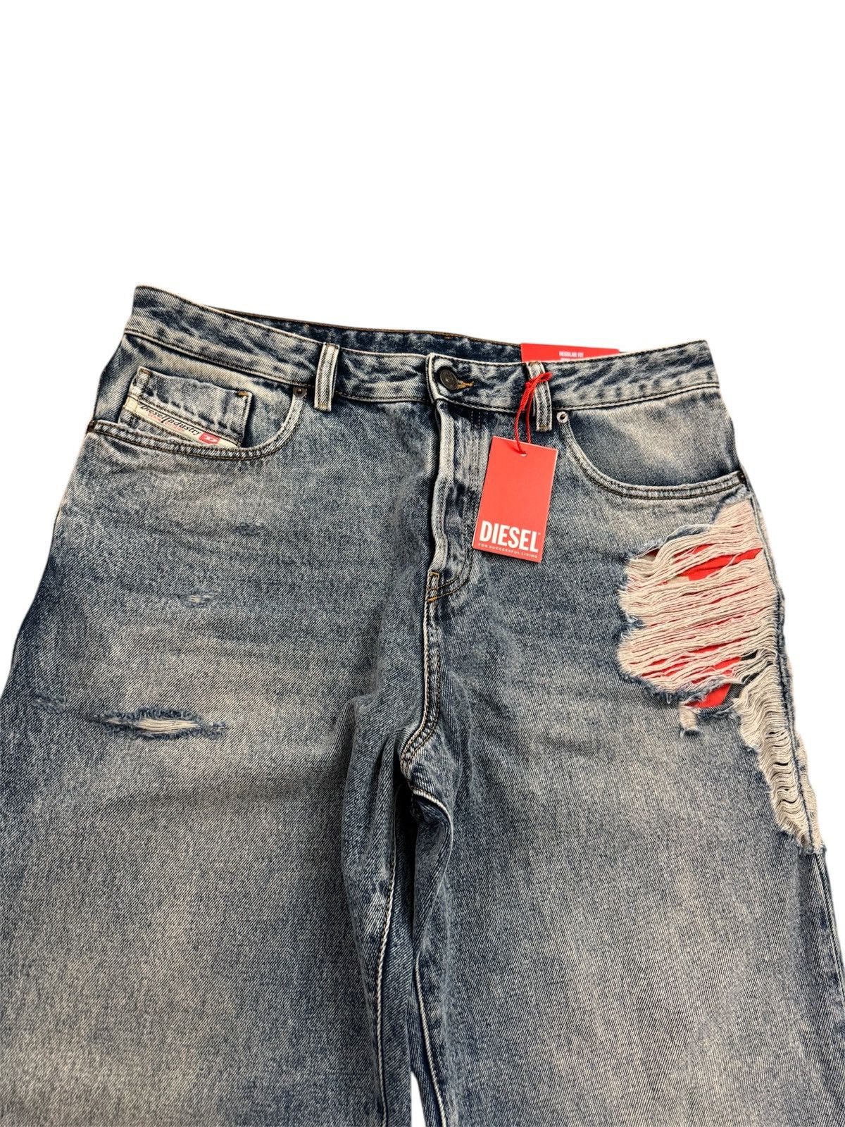 Diesel 🔥450$ Diesel 1955 D-Rekiv Straight Jeans/Diesel Rekiv Jeans Size US 34 / EU 50 - 3 Thumbnail