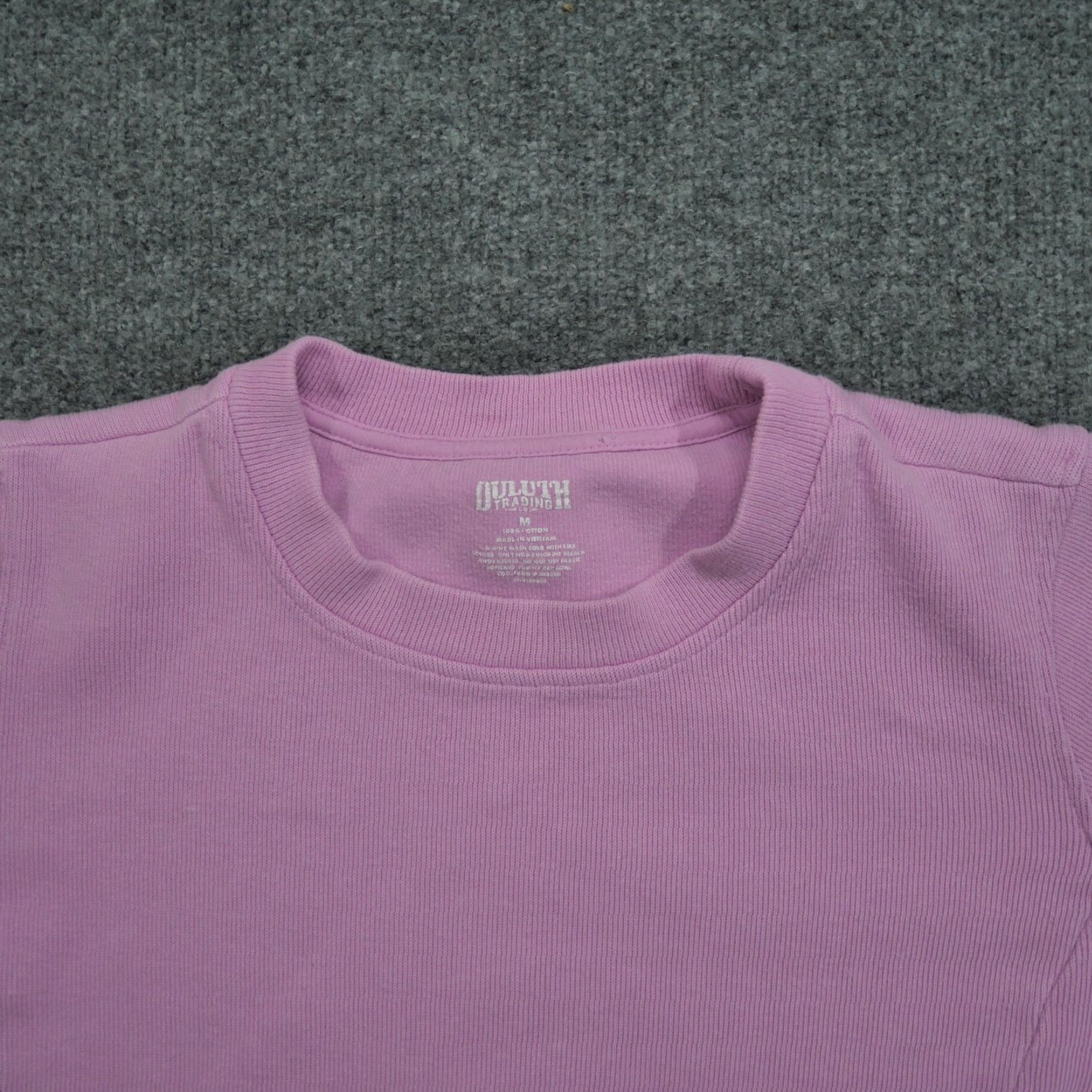 CO Duluth Sweatshirt Womens Medium Purple Pink Pullover Kangaroo Pocket Shirt Crew Neck Long Sleeve Casual Outdoor Pockets Mens Womens Size M / US 6-8 / IT 42-44 - 3 Thumbnail
