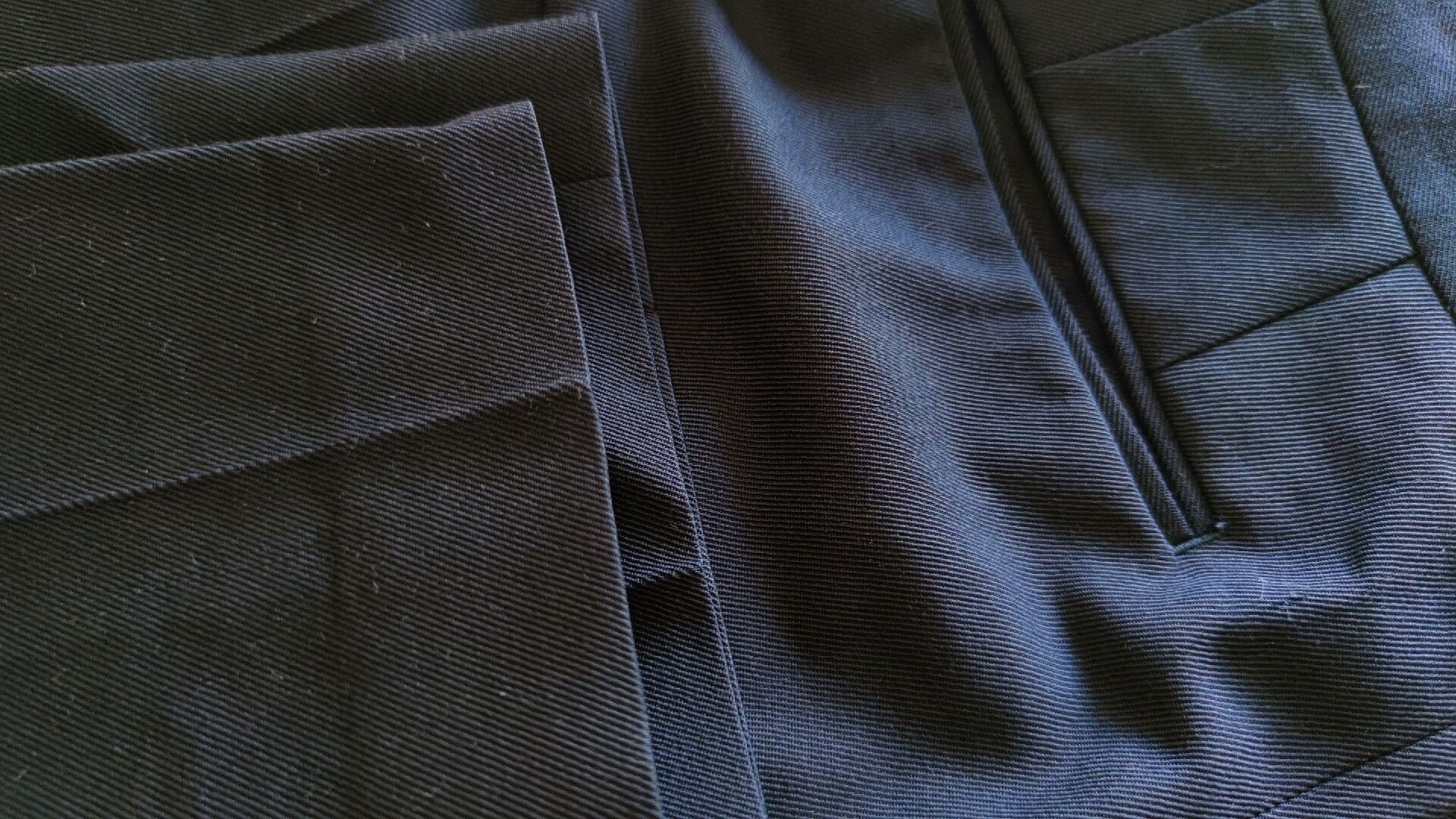 Dries Van Noten Dries Van Noten Men's Dark Blue Trousers Size US 30 / EU 46 - 1 Thumbnail
