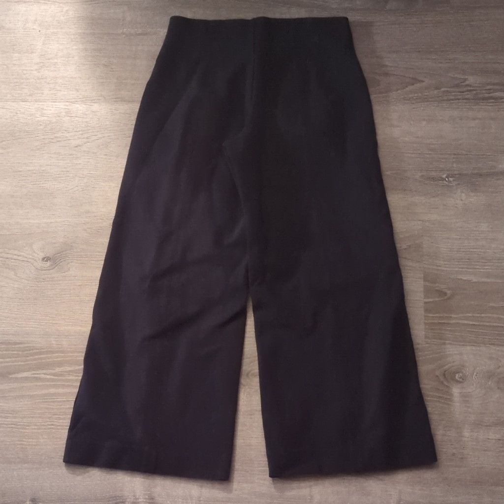 J.Crew J. Crew Navy Blue Wide Leg Crop Pants Size 4 Size 27" / US 4 / IT 40 - 7 Thumbnail