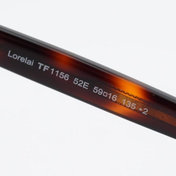 Tom Ford Tom Ford Lorelai FT1156 52E Sunglasses Havana Square Frame Size ONE SIZE - 9 Thumbnail