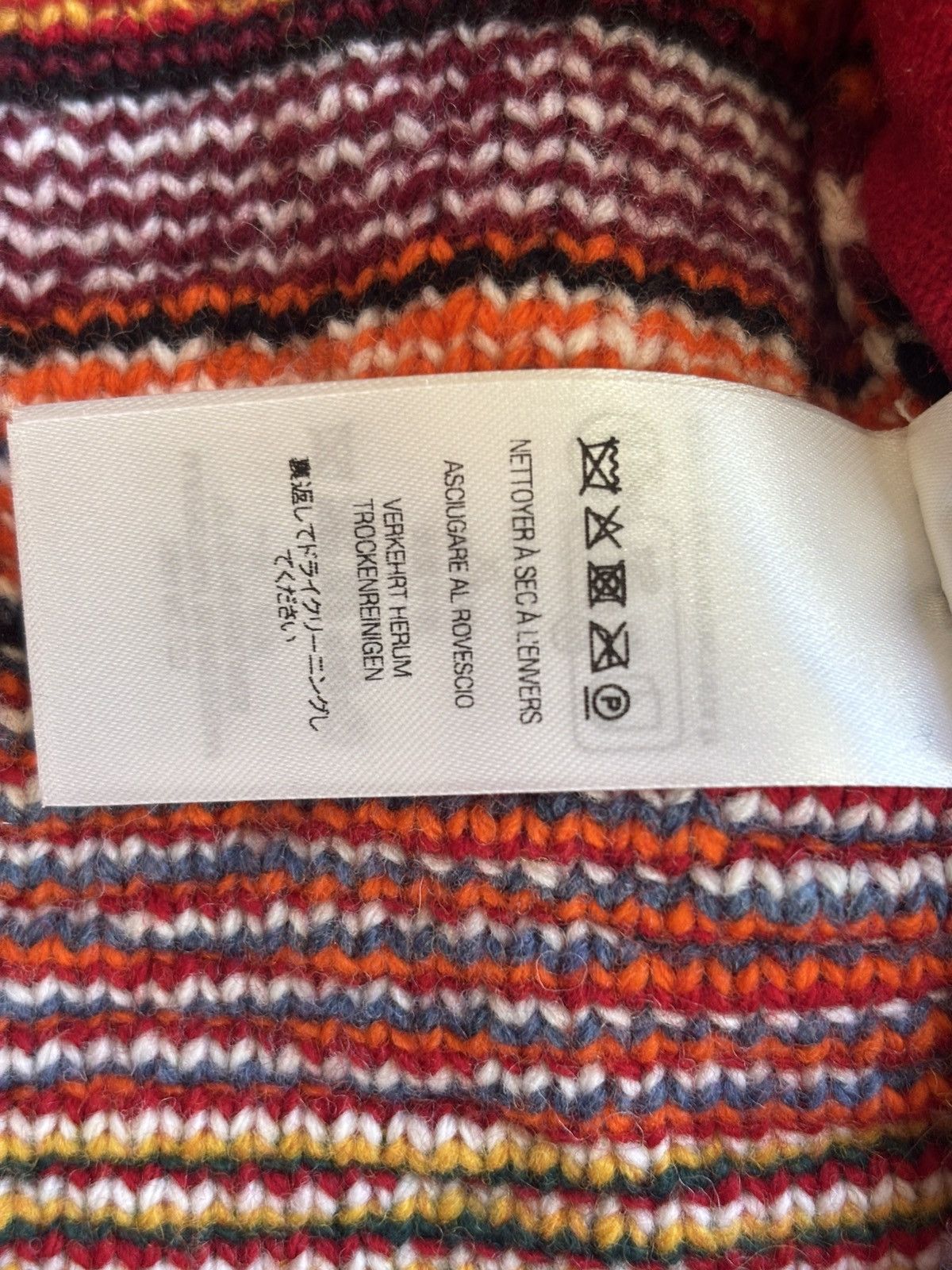 Supreme Supreme Red Beaded Knitted Hoodie Size US XL / EU 56 / 4 - 14 Thumbnail