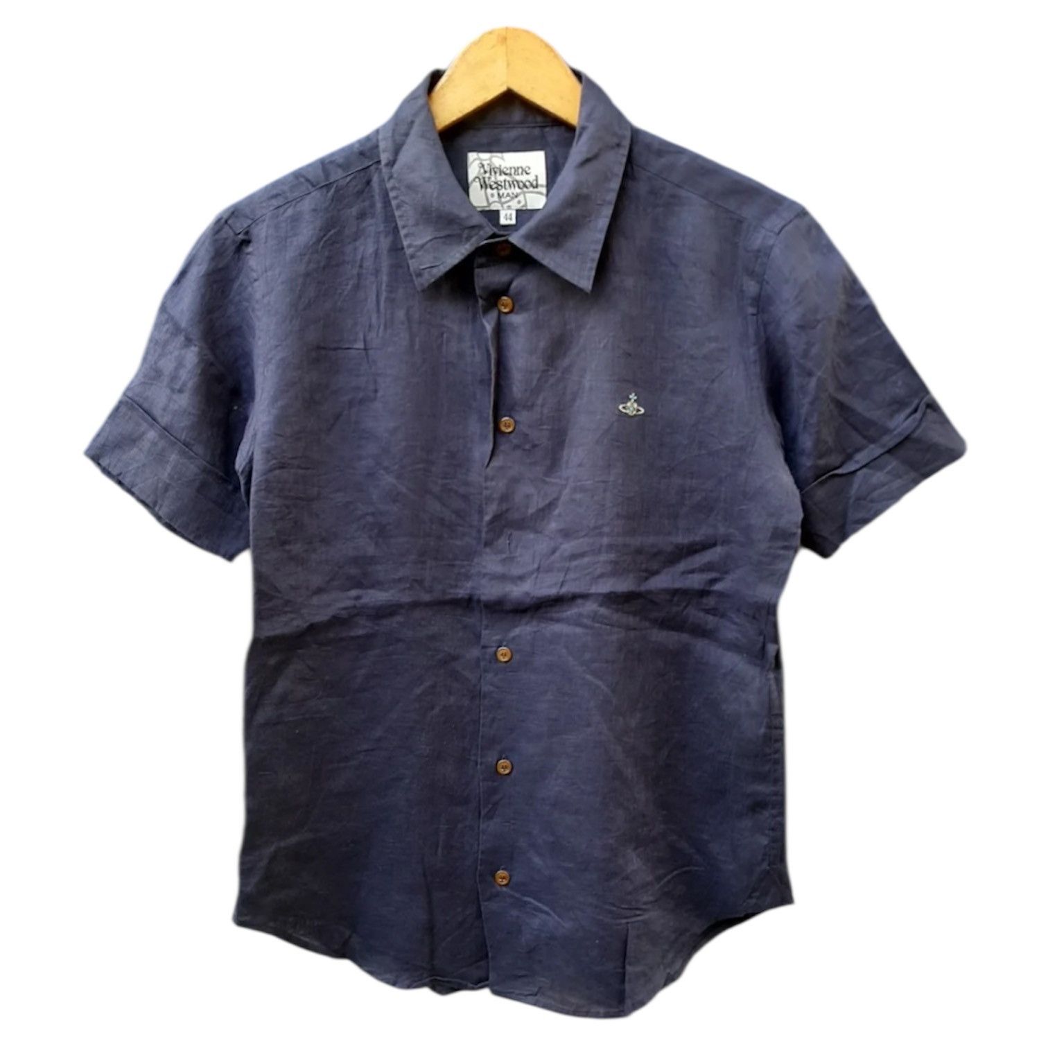 Vivienne Westwood 2000s Vivienne Westwood Org Iconic Button Shirt Size US S / EU 44-46 / 1 - 1 Thumbnail