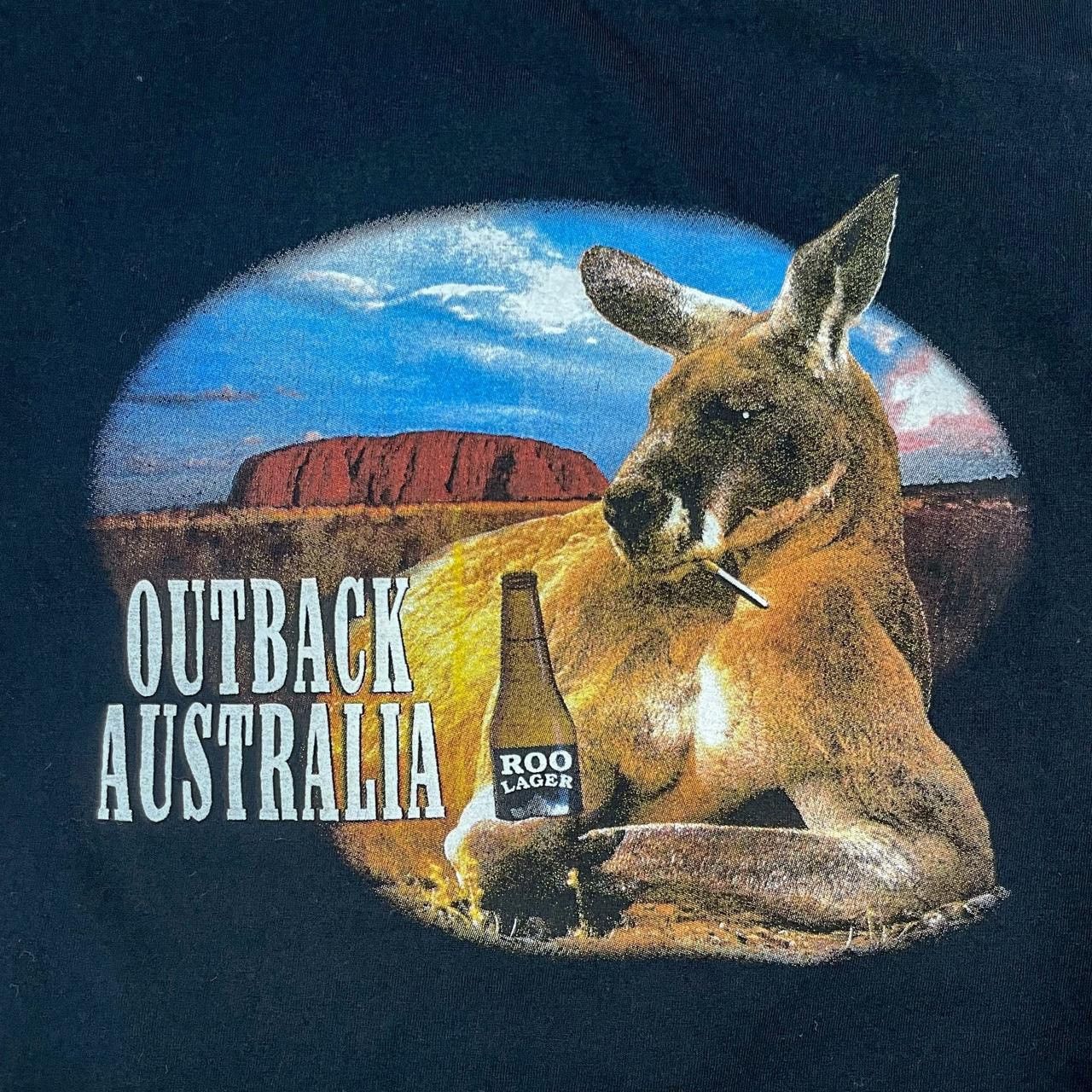Vintage Vintage 90’s Roo Lager Outback, Australia Beer T-Shirt Size US L / EU 52-54 / 3 - 3 Thumbnail