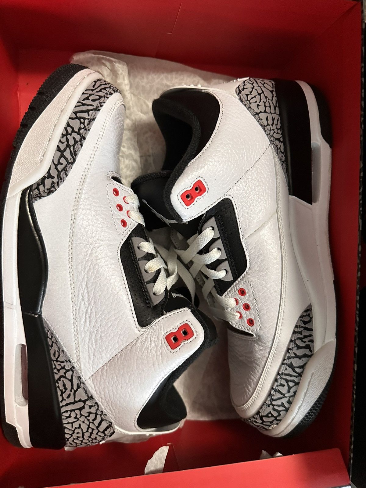 Jordan Brand Jordan 3 Retro Infrared 23 – Size 10.5 – Pristine – OG Box Size US 10.5 / EU 43-44 - 1 Thumbnail