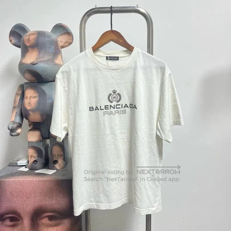 Balenciaga Balenciaga Wheat Ear Short Sleeve Tee. Size US S / EU 44-46 / 1 - 1 Thumbnail