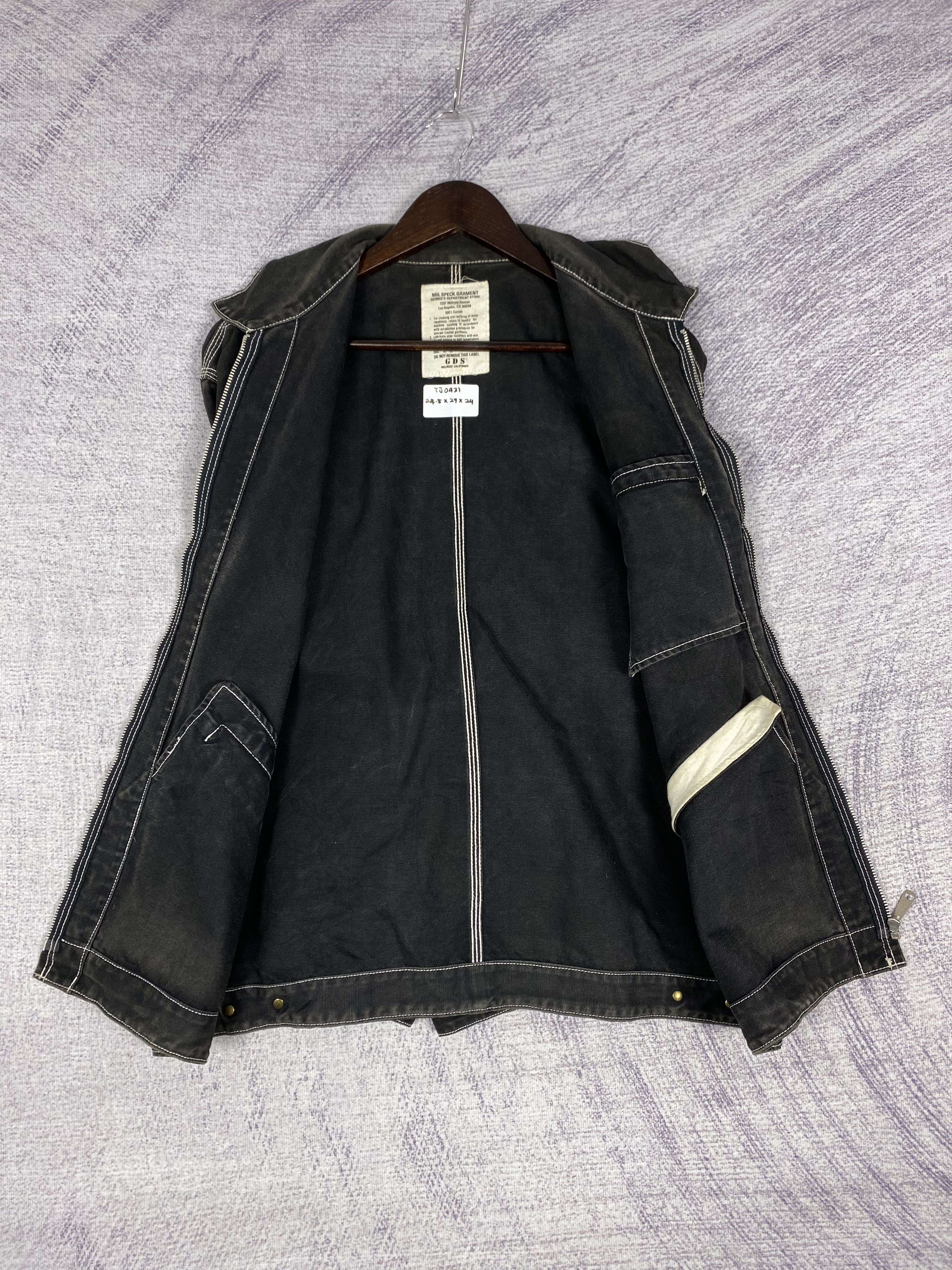 Melrose Vintage Melrose Zip Up Long Sleeve Denim Jacket Size US M / EU 48-50 / 2 - 6 Thumbnail