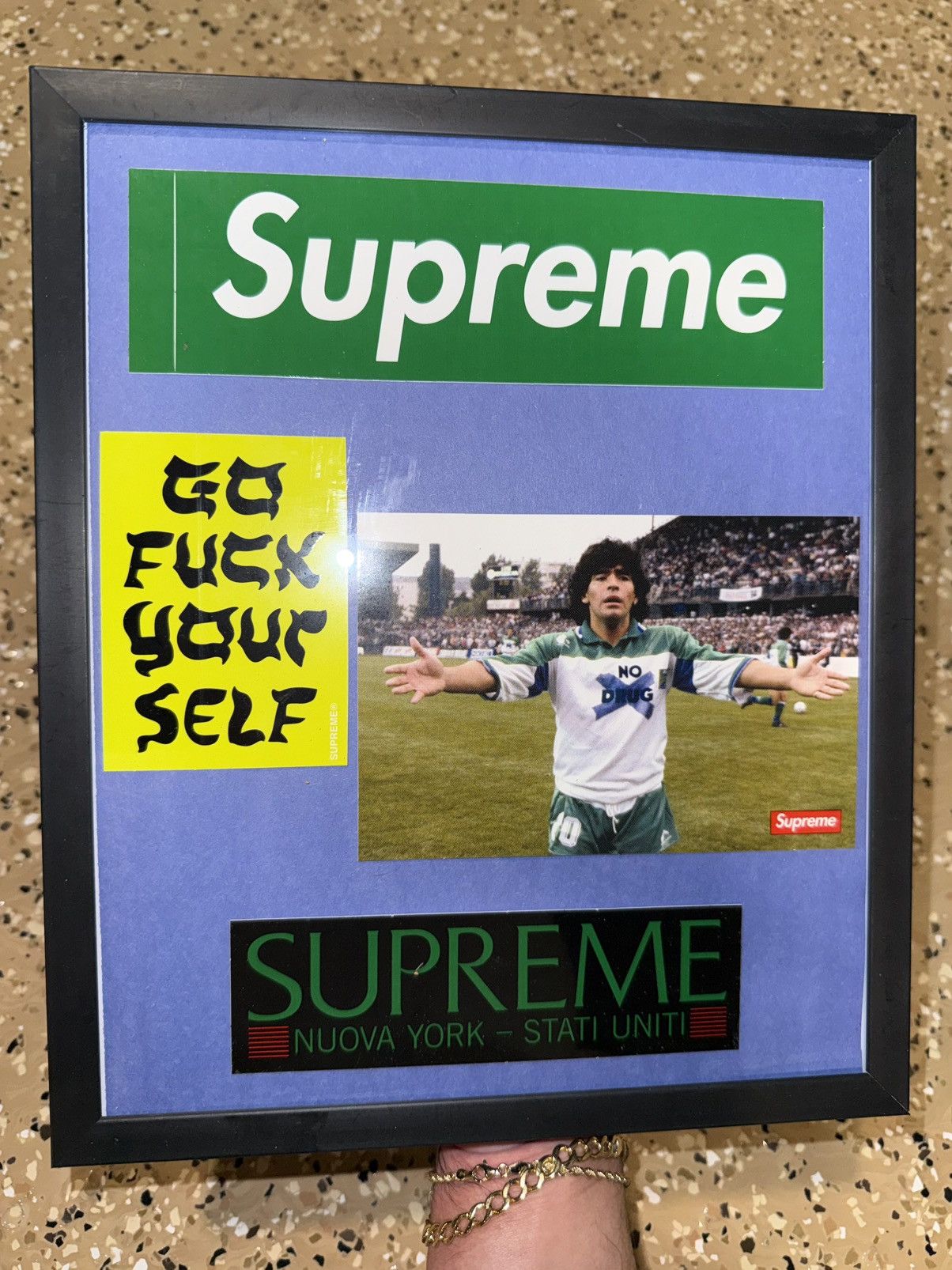 Supreme Supreme “Green” Stickers (Set of Four) Size ONE SIZE - 1 Preview