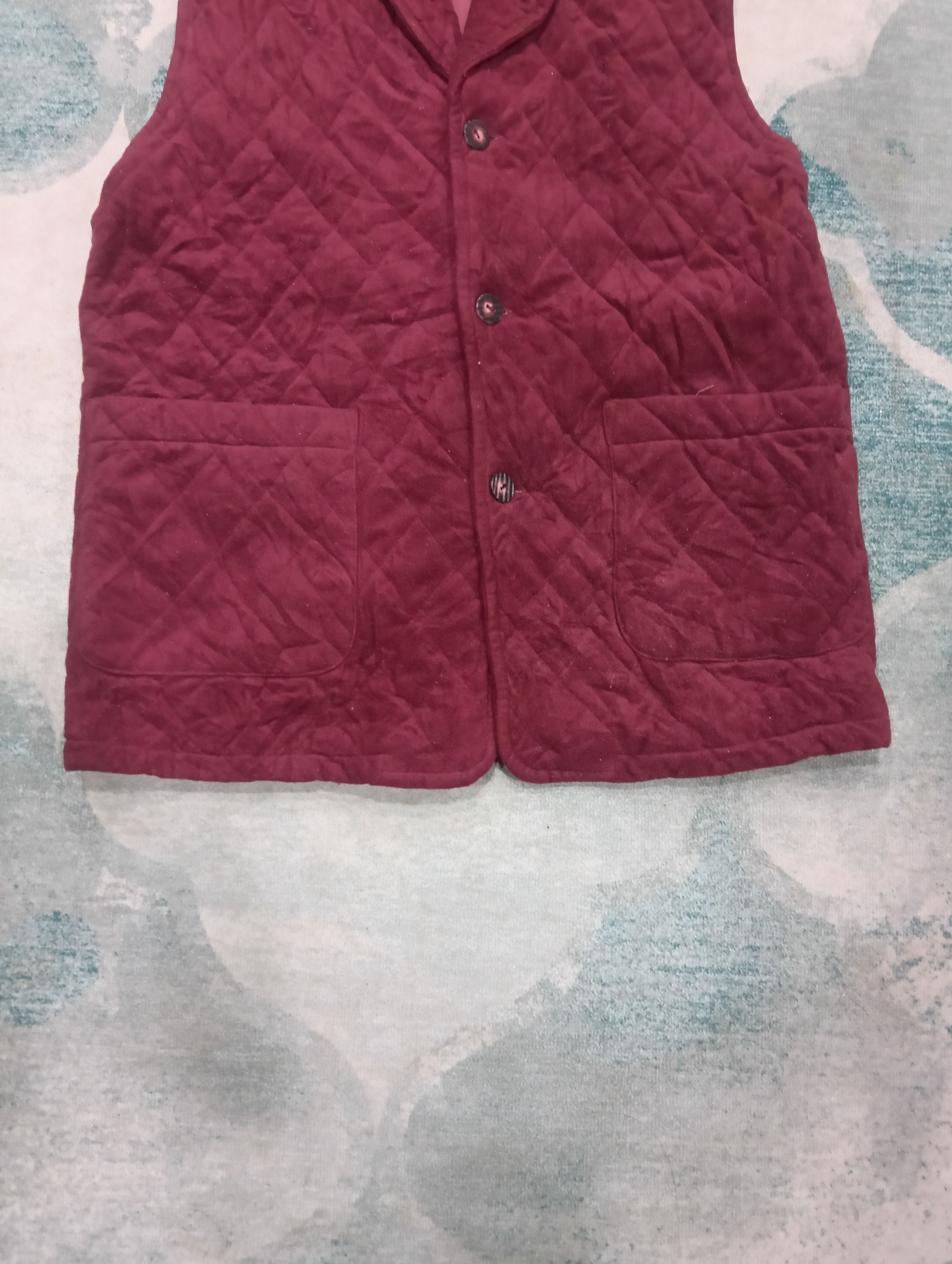 Saint Laurent Paris Vintage Yves Saint Laurent Like Velvet Vest Jacket Size US L / EU 52-54 / 3 - 4 Thumbnail