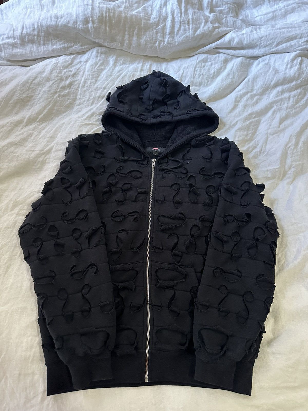 【本物保証 /関税・送料無料】Supreme Griffin Zip Up Hooded Supreme Griffin Zip Up Hooded Sweatshirt Natural Men's