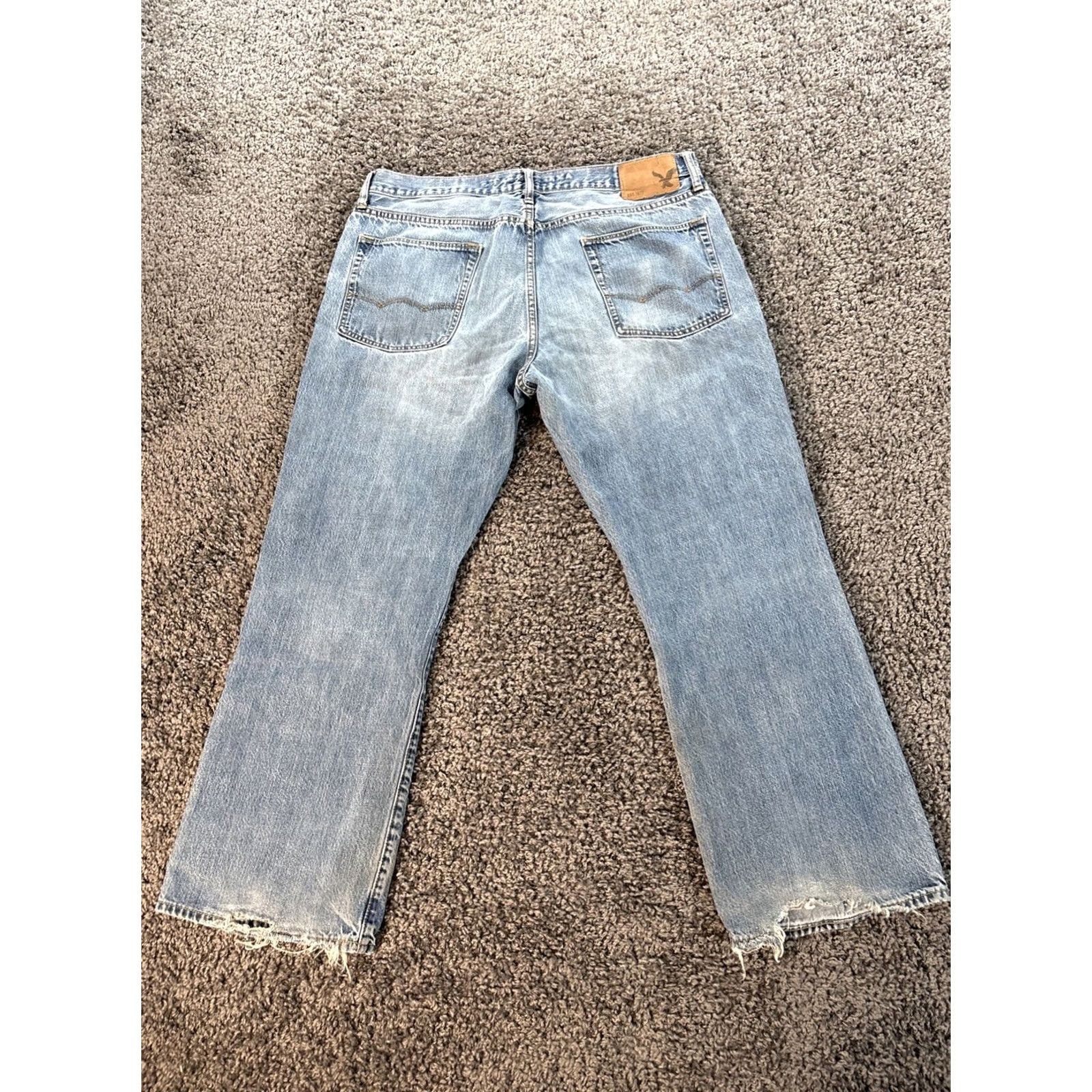American Eagle Outfitters VINTAGE American Eagle Outfitters Jeans Men 36x28 Blue Bootcut Relaxed 90s Y2K Comfort Size US 36 / EU 52 - 6 Thumbnail