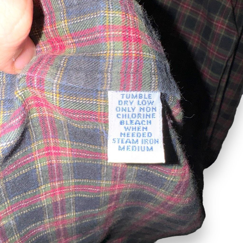 Polo Ralph Lauren 70s Polo Ralph Lauren Made in USA Flannel Button Down Shirt Size US S / EU 44-46 / 1 - 6 Thumbnail