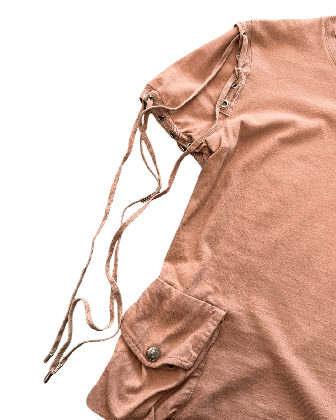 Dior Christian Dior by Galliano SS03 Sleeves Tie Detail T-shirt Size XS / US 0-2 / IT 36-38 - 7 Thumbnail