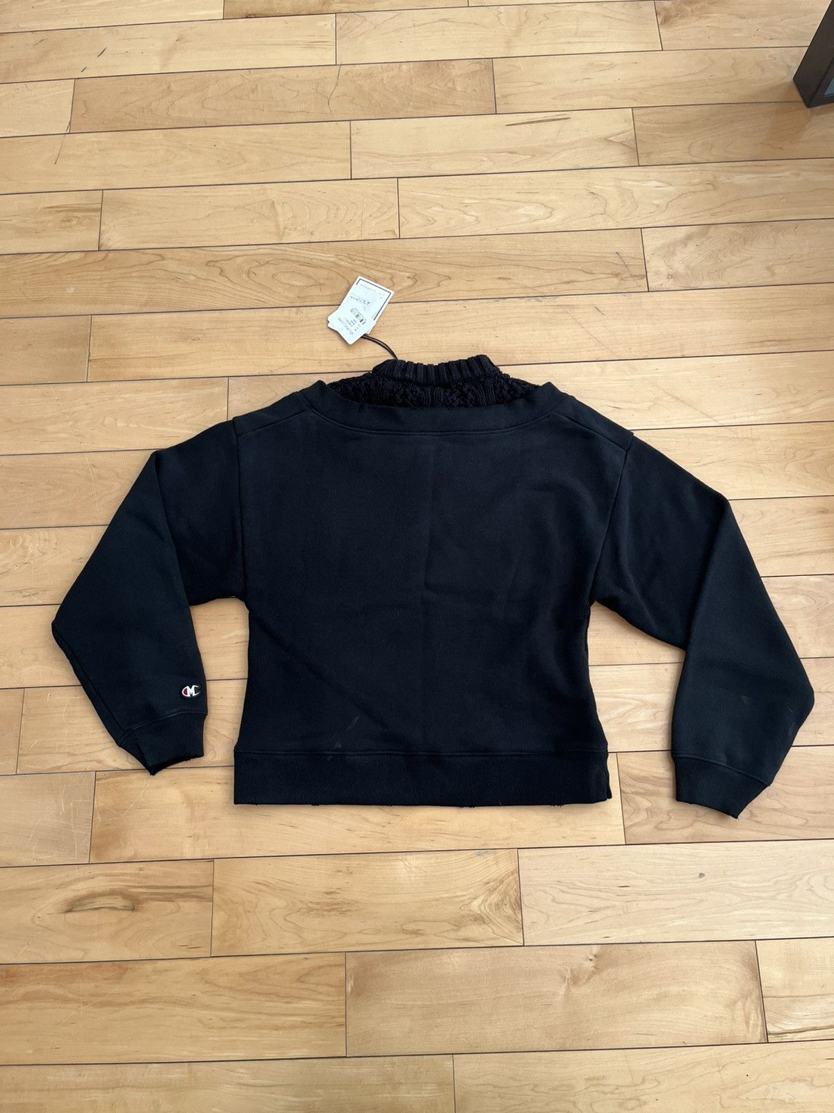 Maison MIHARA YASUHIRO NWT - Maison Mihara Yasuhiro Logo Deconstructed Sweatshirt Size US M / EU 48-50 / 2 - 2 Thumbnail