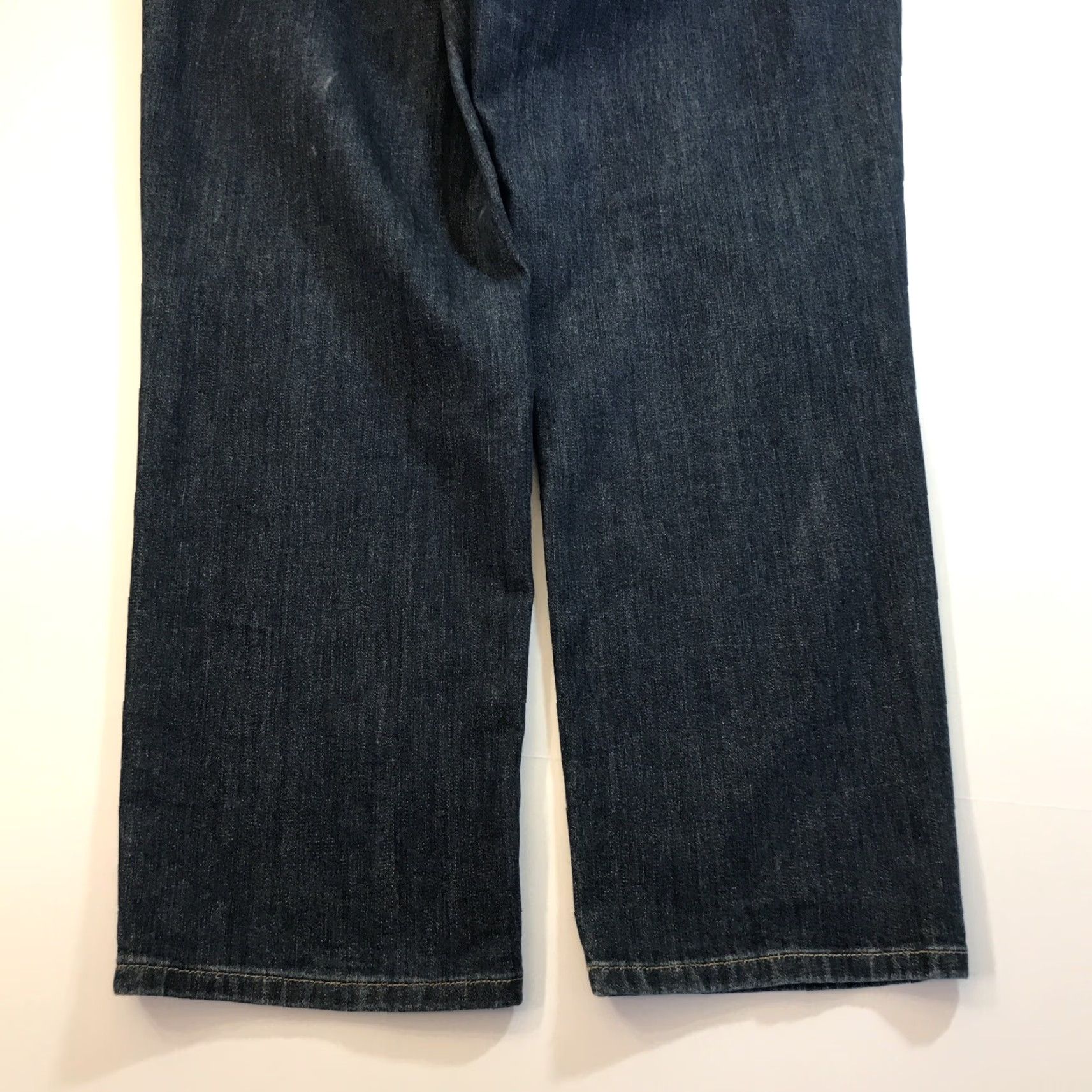 Vintage L.L. Bean Women's Classic Fit Curvy Jeans Dark Wash Size 12 Regular Outdoor Hiking Size 34" / US 12 / IT 48 - 7 Thumbnail