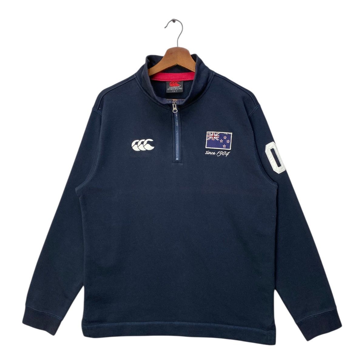Canterbury of New Zealand Canterbury Of New Zealand Sweatshirt Half Zip Size L Size US L / EU 52-54 / 3 - 1 Thumbnail