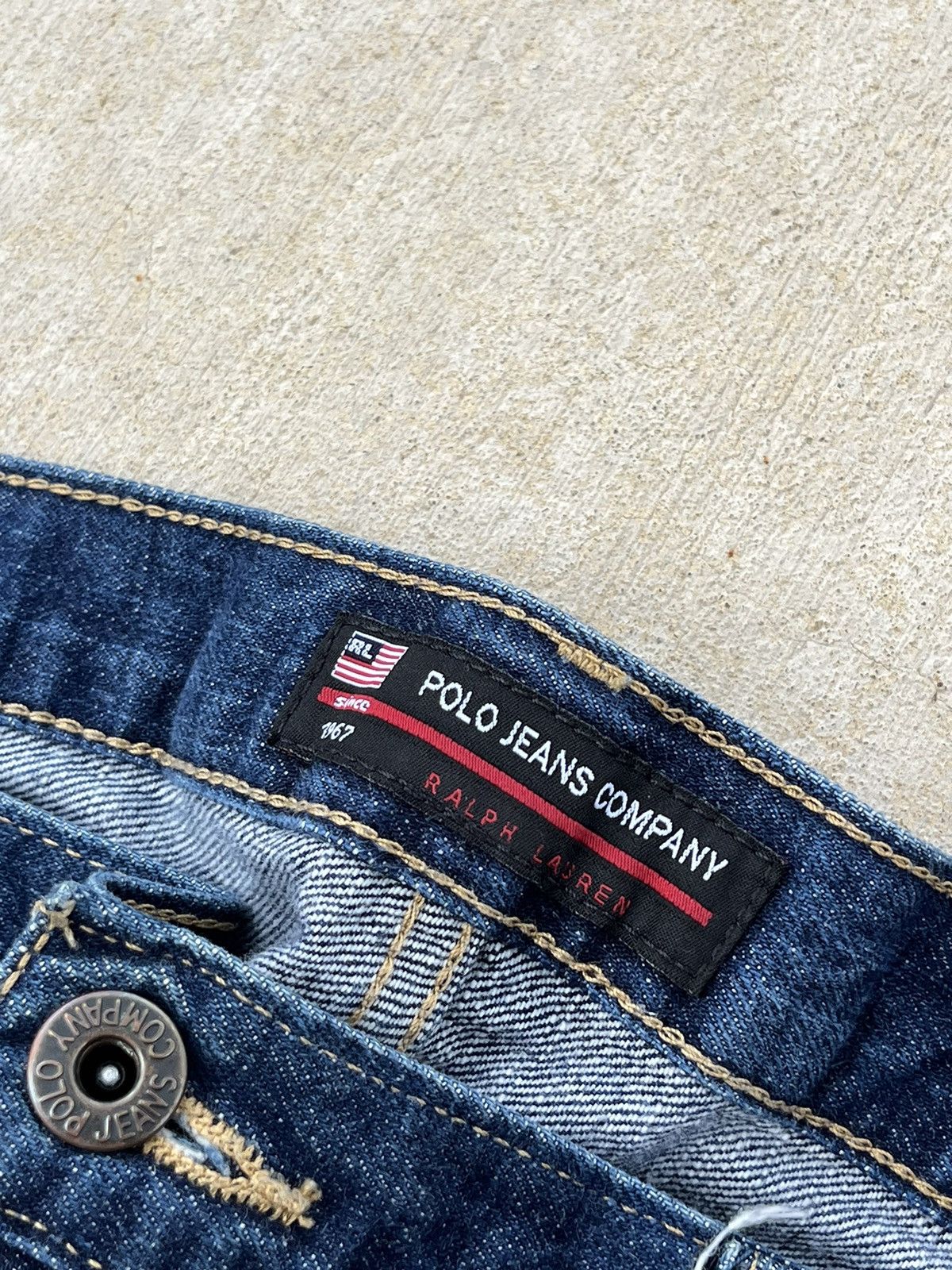 Vintage Crazy Vintage 00’s RL Polo Jeans Co. Baggy Jeans Size US 40 / EU 56 - 6 Thumbnail