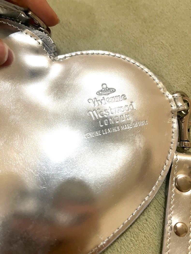 Loewe LOEWE size os Teddy bear calico heart leather handbag Size ONE SIZE - 5 Thumbnail