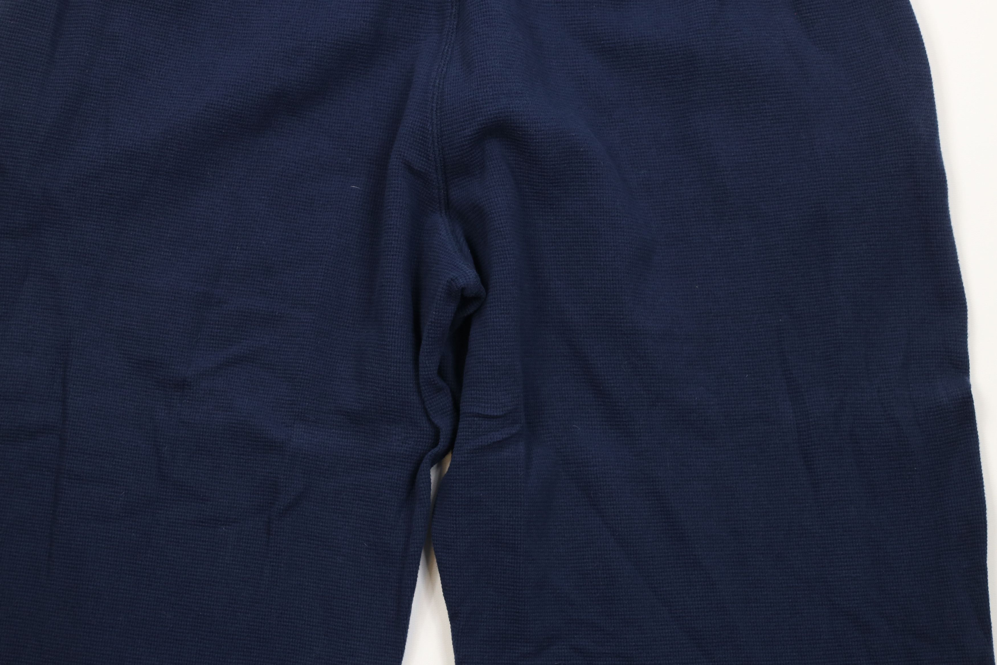 Ralph Lauren Vintage Y2K Ralph Lauren Waffle Wide Leg Sweatpants Blue Size US 38 / EU 54 - 13 Thumbnail