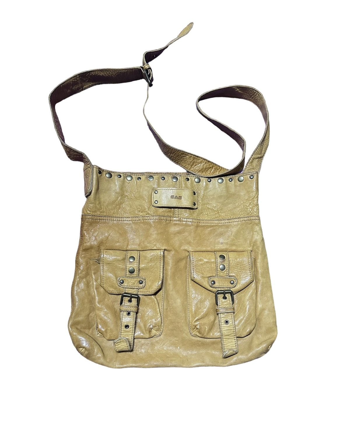 GAS Gas Leather sling bag Size ONE SIZE - 1 Thumbnail