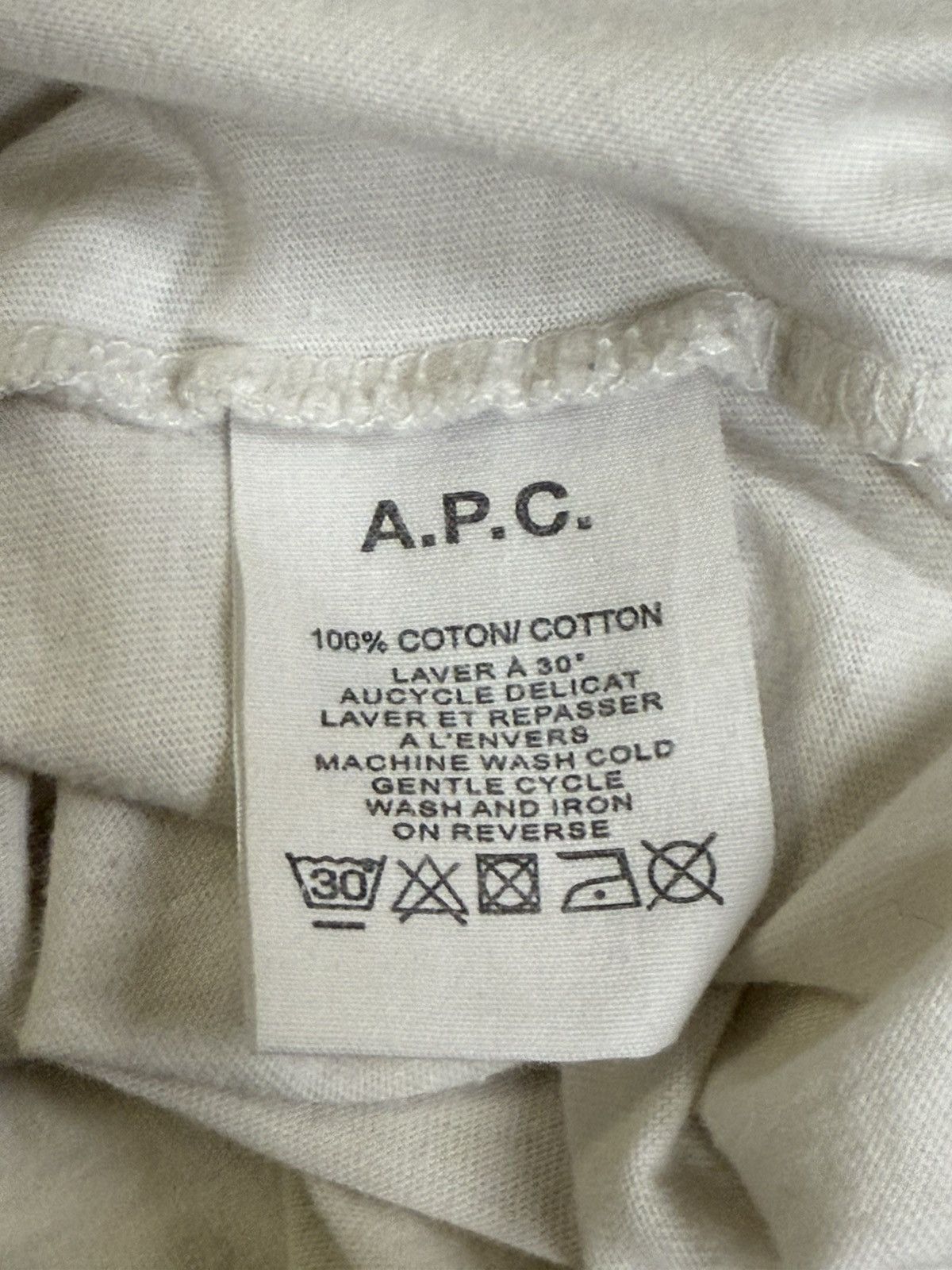 A.P.C. A.P.C. Los Angles Store Tee LA.P.C. 8420 Melrose Place Small Size US S / EU 44-46 / 1 - 4 Thumbnail