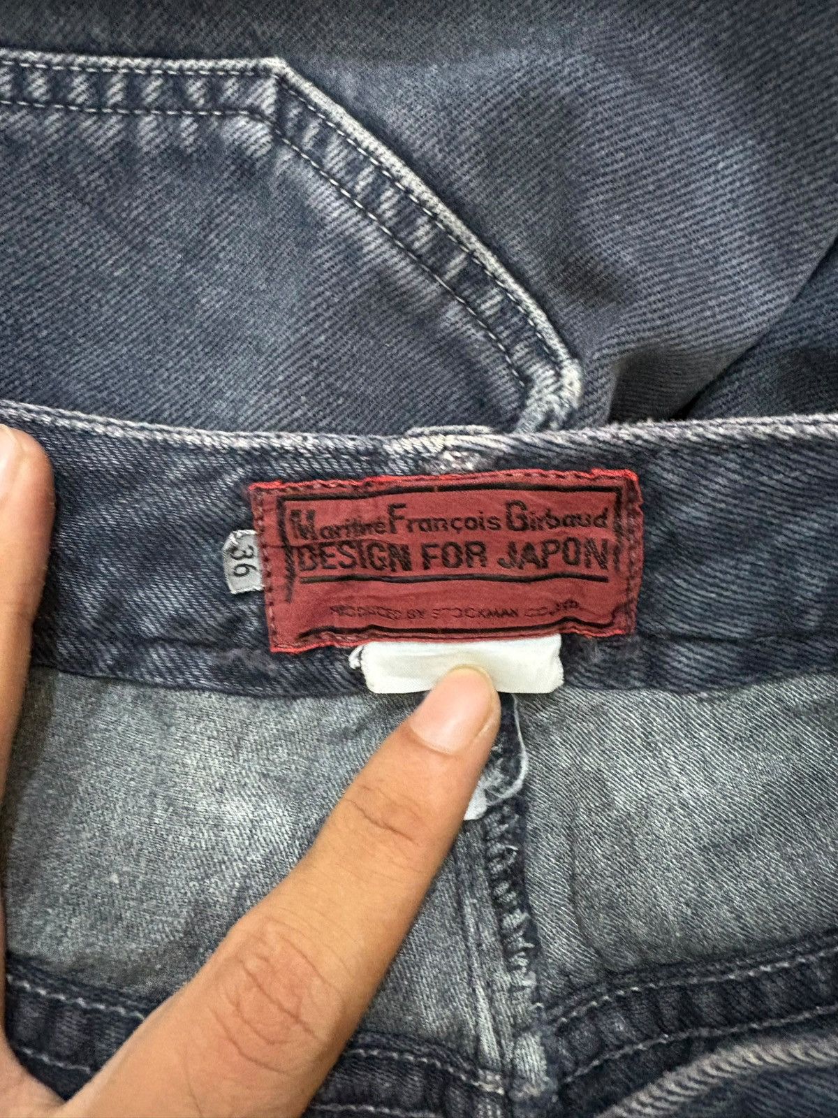 Marithe + Francois Girbaud Vintage Marithe Francois Girbaud Avant Garde Jeans Size US 27 - 10 Thumbnail