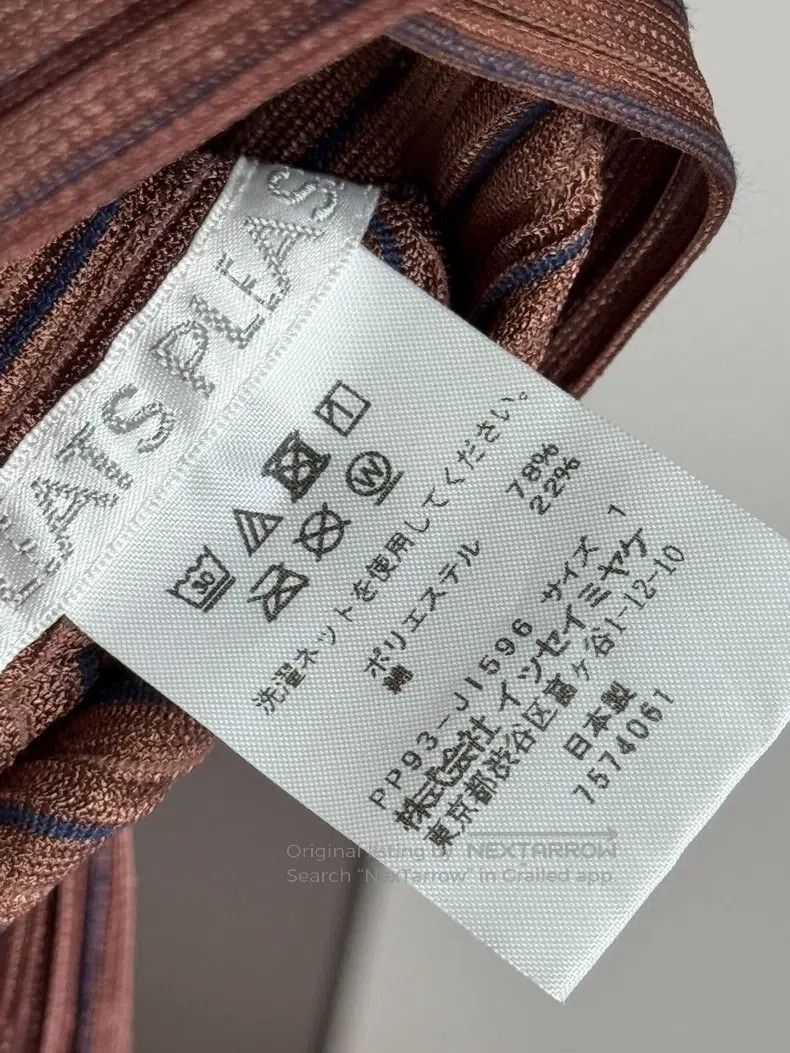 Issey Miyake Issey Miyake Vintage Shirt Collar Top Size S / US 4 / IT 40 - 4 Thumbnail