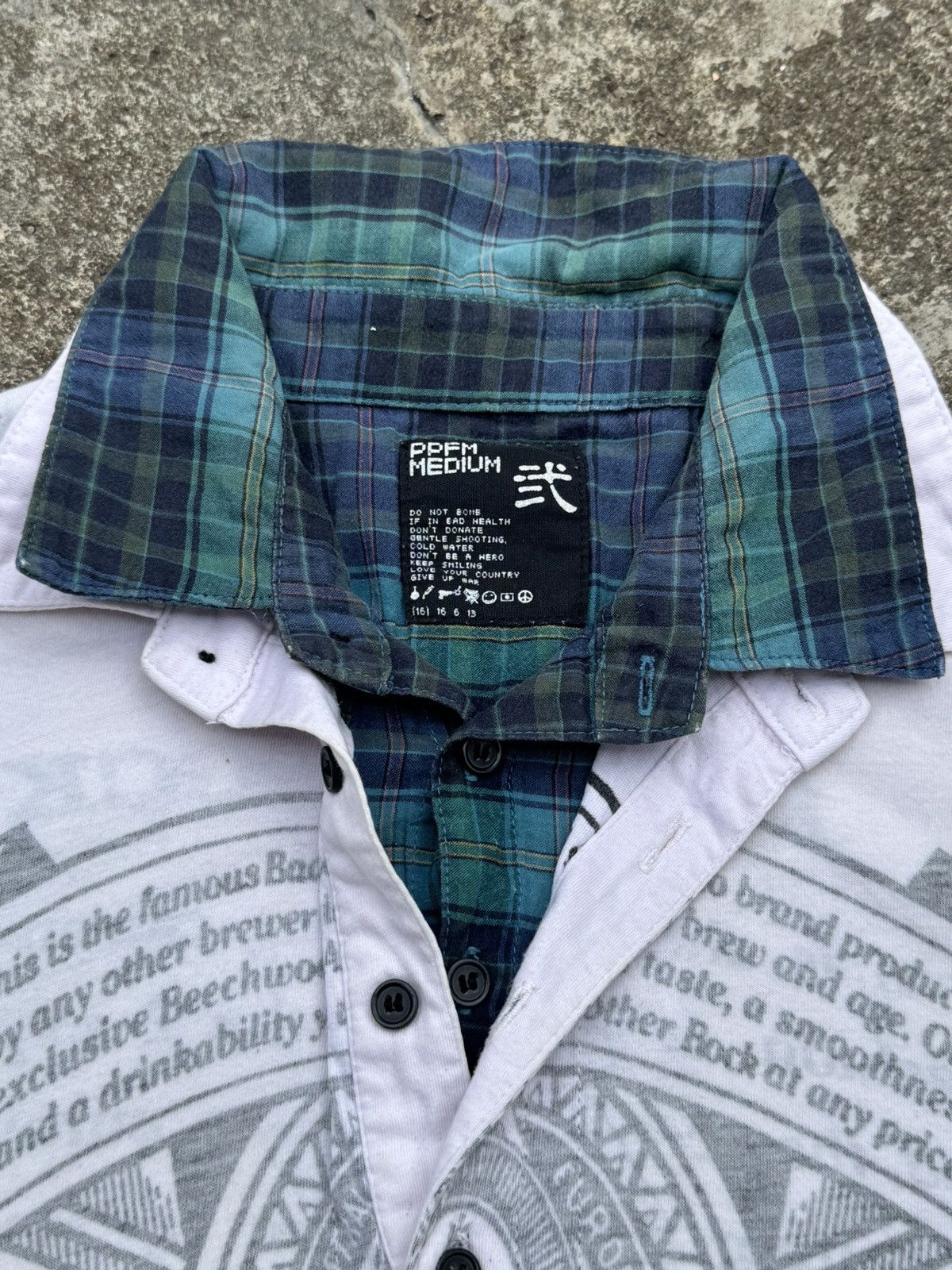 PPFM PPFM King Of Rock Double Layers Tees Size US M / EU 48-50 / 2 - 6 Thumbnail