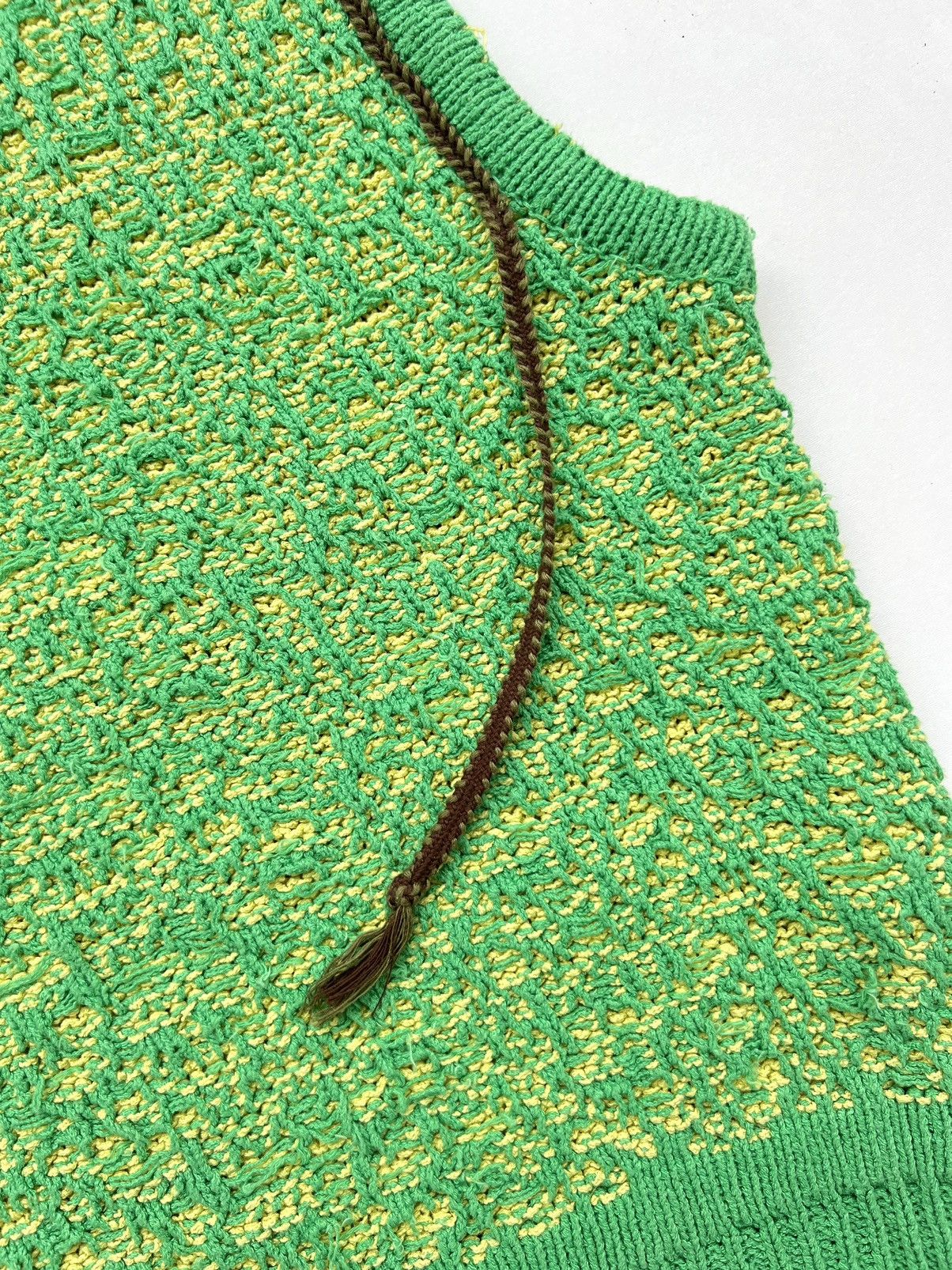 Andersson Bell Anderson Bell Elmers Vest Green Cotton/Linen Blend Oversize Size US M / EU 48-50 / 2 - 10 Thumbnail