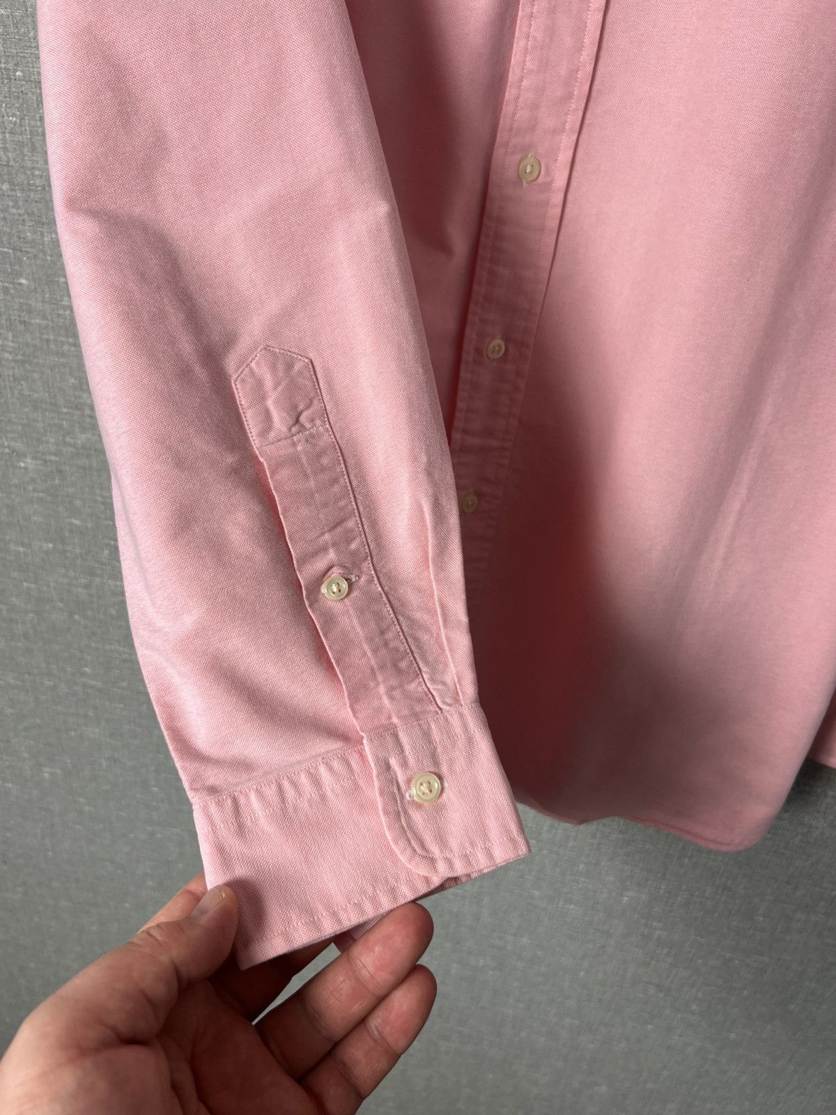 Polo Ralph Lauren Vintage Ralph Lauren Stick Cotton Button Long Sleeves Shirt Size US L / EU 52-54 / 3 - 8 Thumbnail