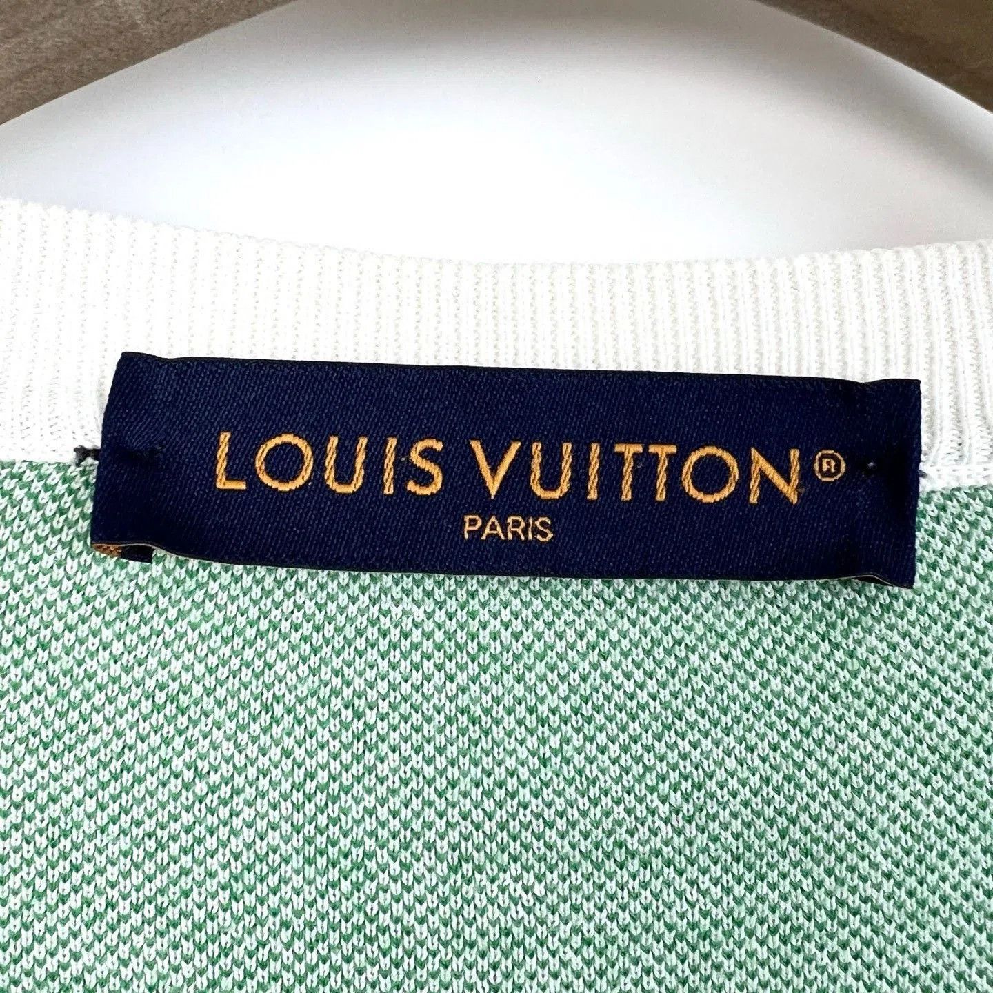 Louis Vuitton LV x Pharrell Checkered Knit Tee. Size US XL / EU 56 / 4 - 5 Thumbnail