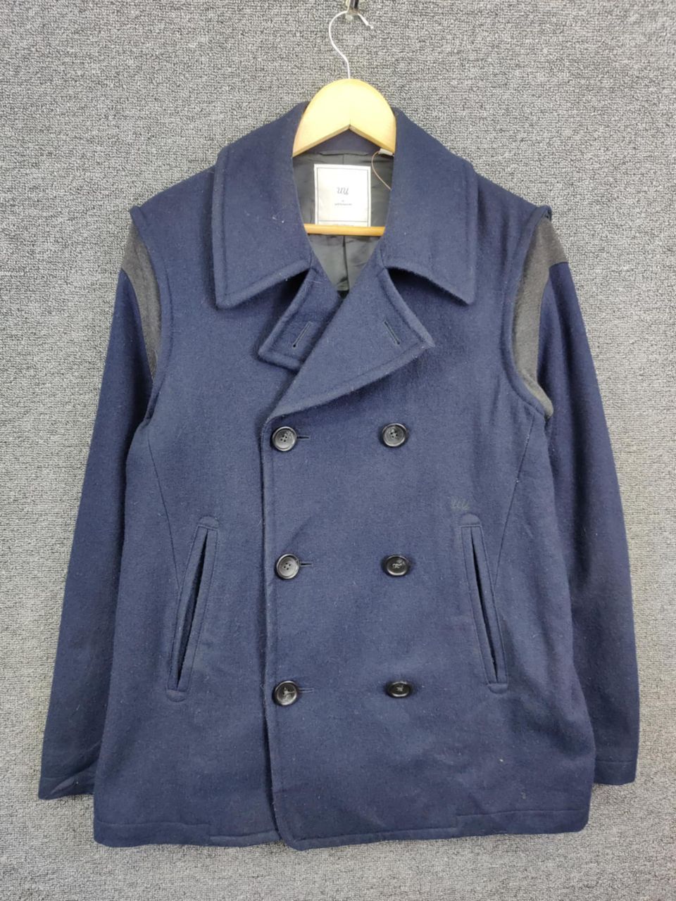 Jun Takahashi Undercover Uniqlo Jun Takahashi Wool Double Breasted Coat Size US M / EU 48-50 / 2 - 1 Thumbnail