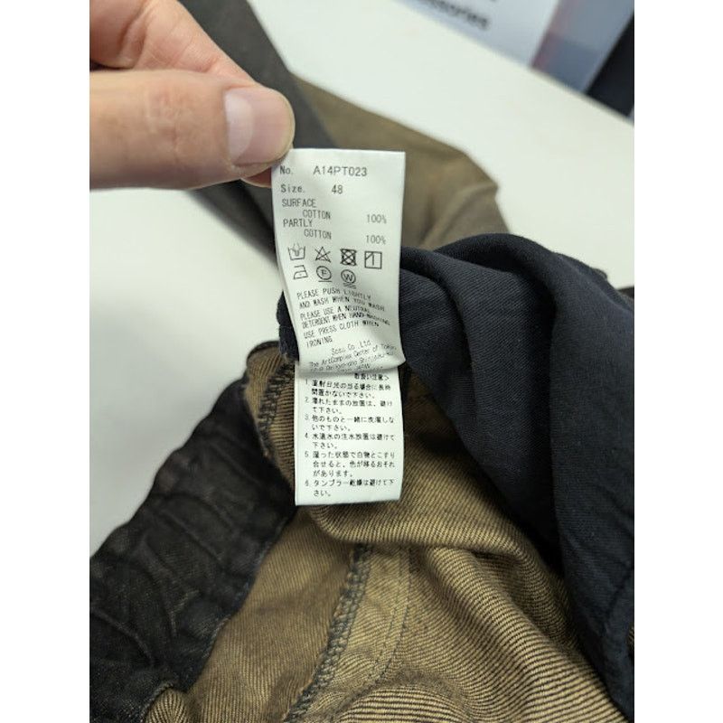 Maison MIHARA YASUHIRO o1rshd1 Amateur Sewn Wide Denim Jeans in Black Size US 32 / EU 48 - 20 Thumbnail