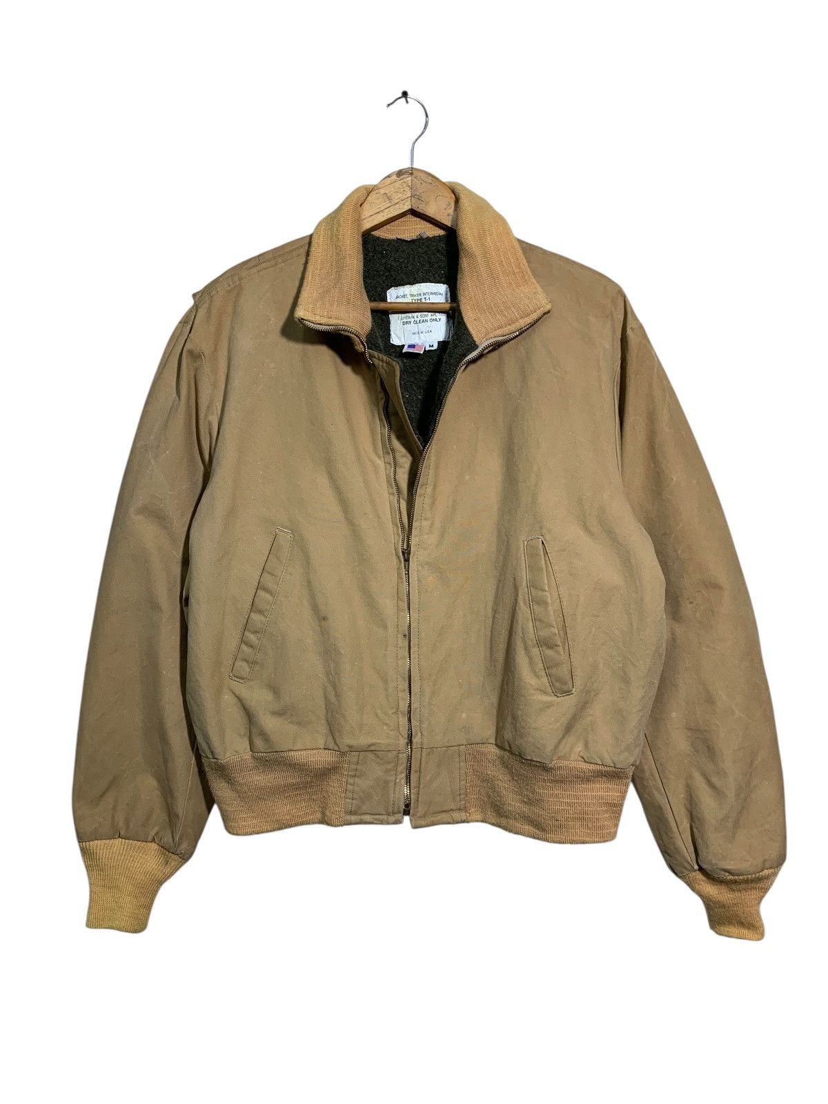 I. Spiewak And Sons 🔥VTG I SPIEWAK & SONS TANKER JACKET T1 Size US M / EU 48-50 / 2 - 1 Thumbnail
