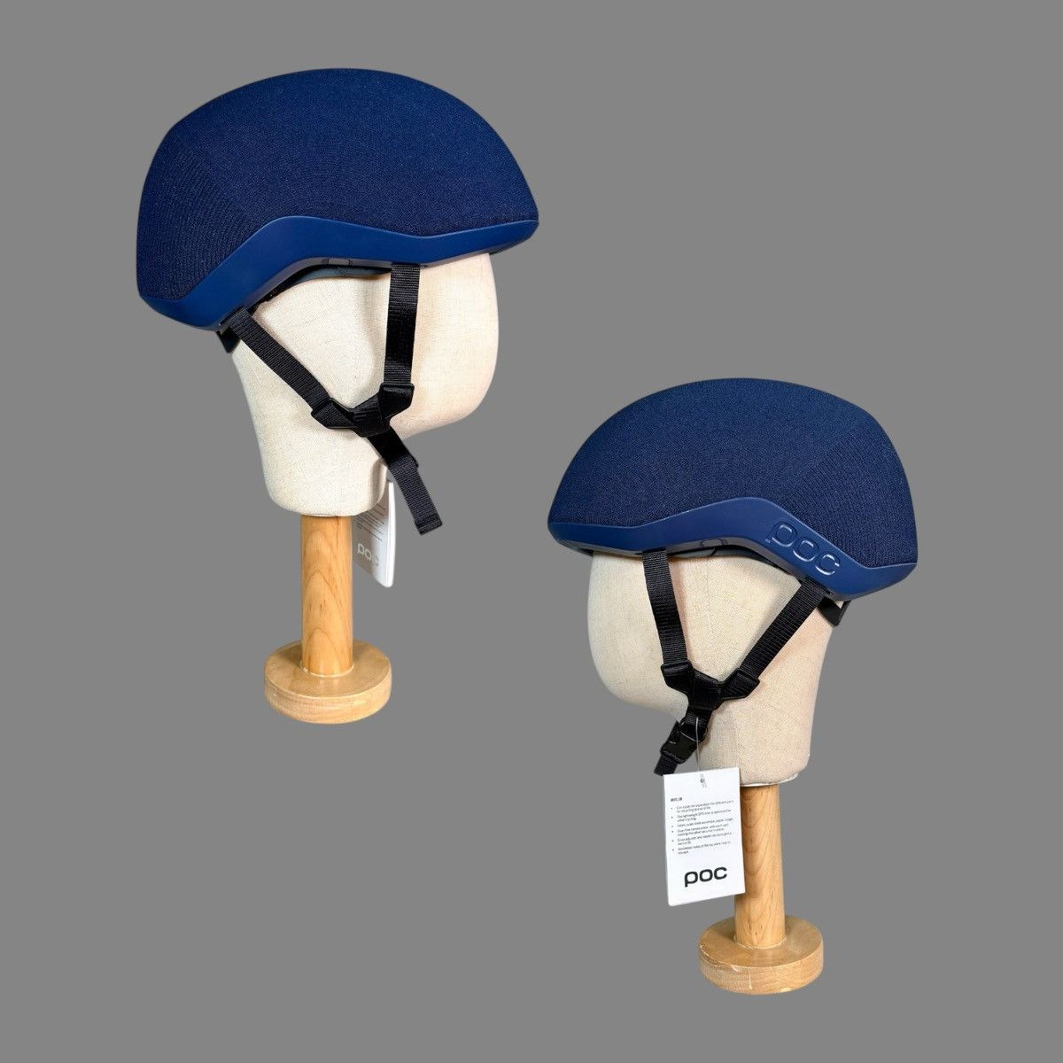 Other POC Myelin Lead Blue Covered Bicycle Helmet Sz M 54-59 cm Size ONE SIZE - 7 Thumbnail