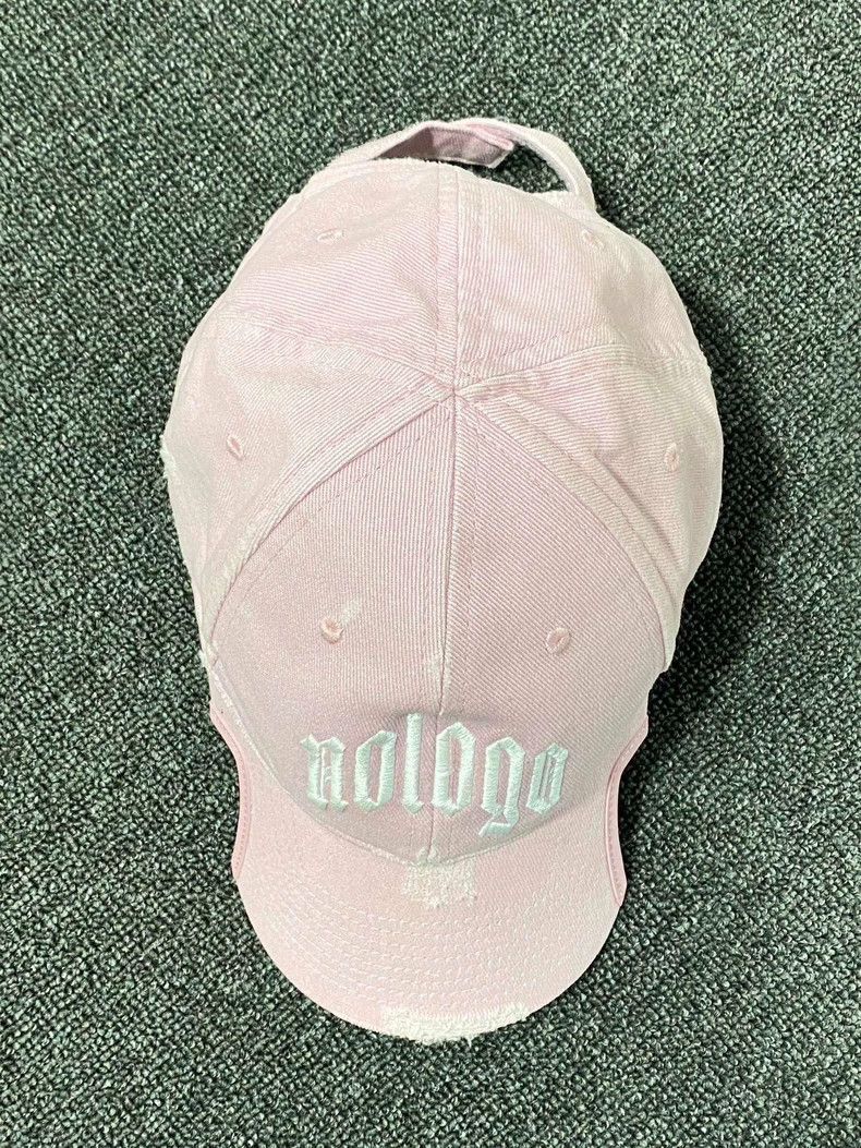 Balenciaga balenciaga pink embroidered logo hat-2507 Size ONE SIZE - 6 Thumbnail