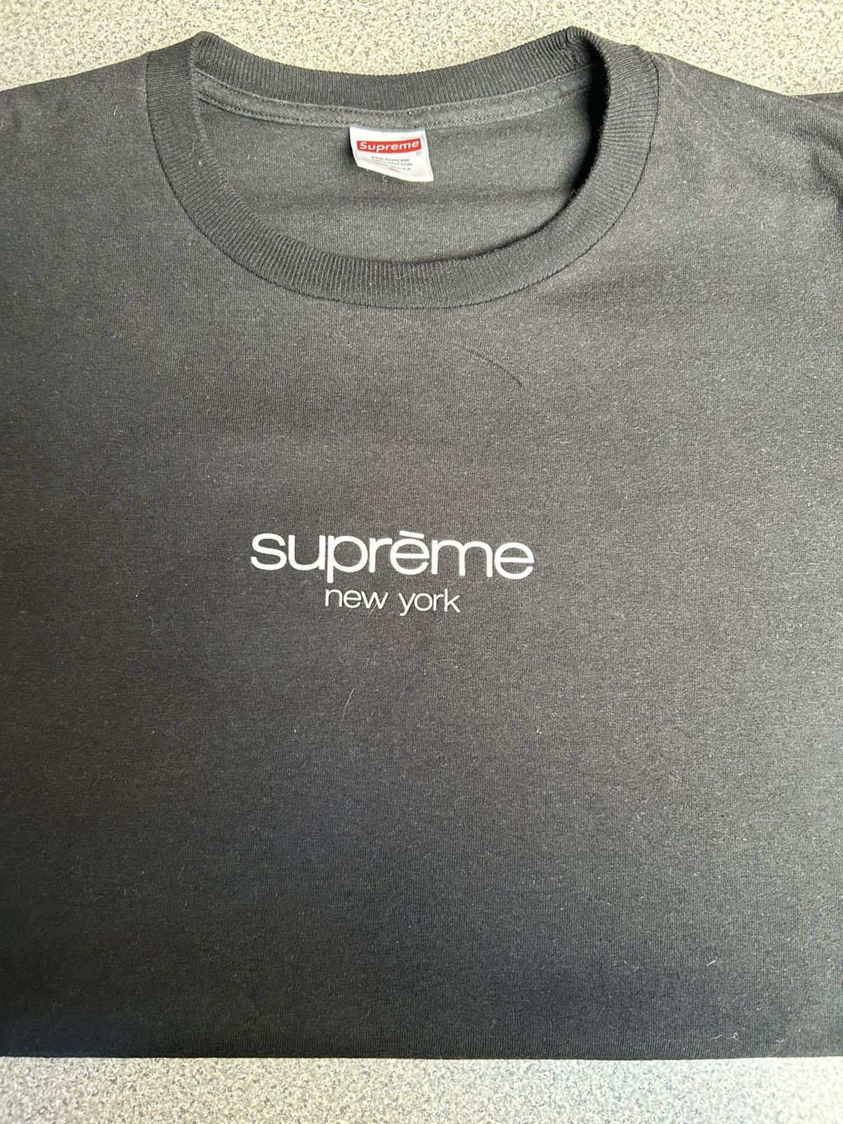 Supreme Supreme Logo Tee Size US XL / EU 56 / 4 - 1 Thumbnail
