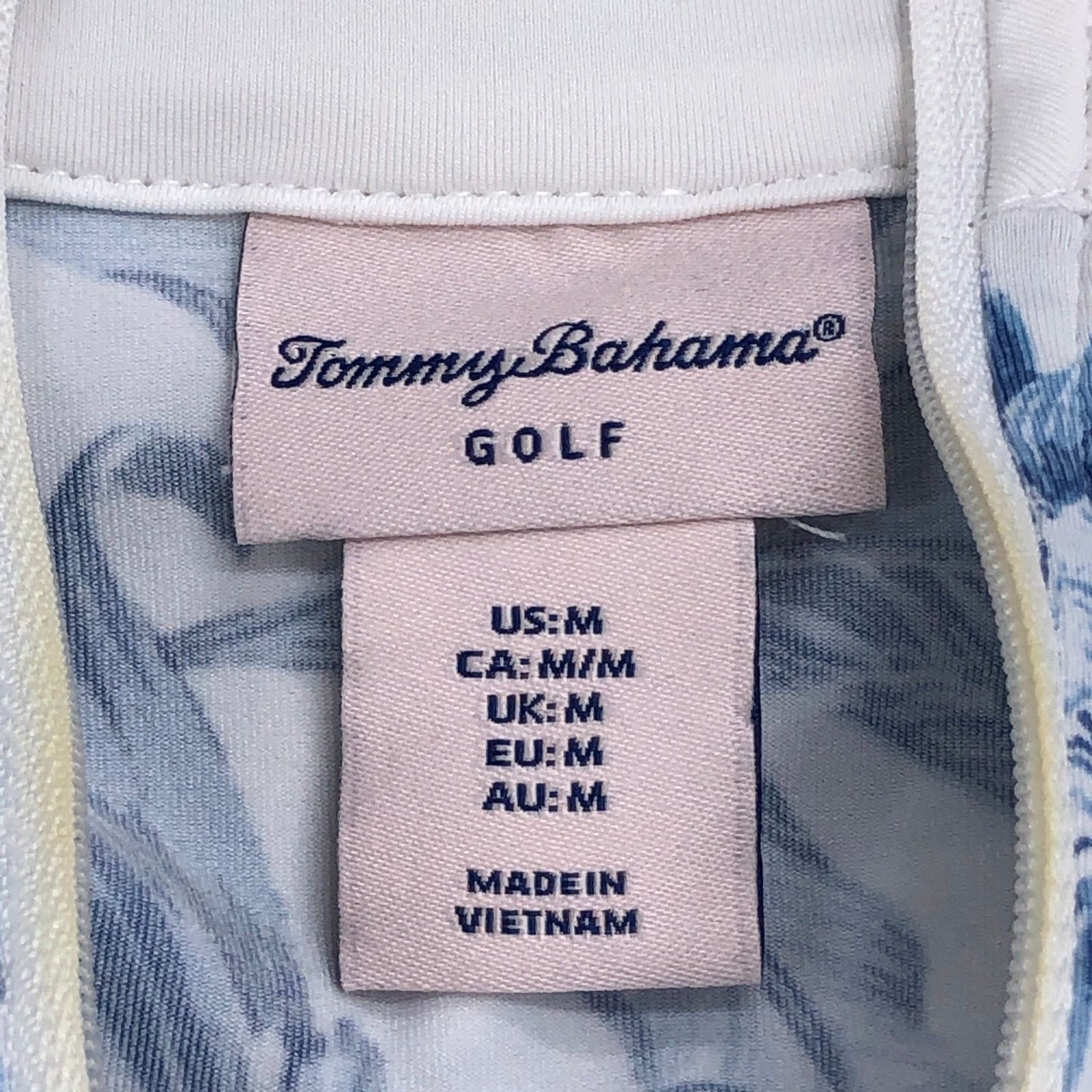 Tommy Bahama Tommy Bahamas Size M Top Athletic Quarter Zip TINY FLAW Size M / US 6-8 / IT 42-44 - 13 Thumbnail