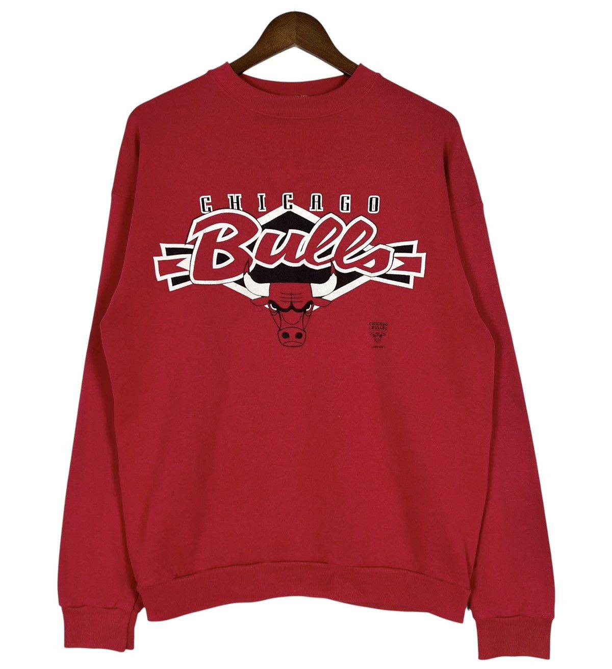 NBA Vintage Distressed Chicago Bulls 90s Sweatshirt Size US L / EU 52-54 / 3 - 1 Thumbnail