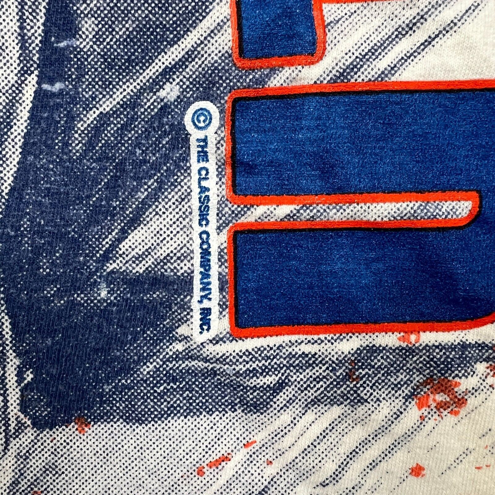 NFL × Vintage VTG 90s Denver Broncos T Shirt AOP USA Single Stitch NFL Tee Size US XL / EU 56 / 4 - 4 Thumbnail