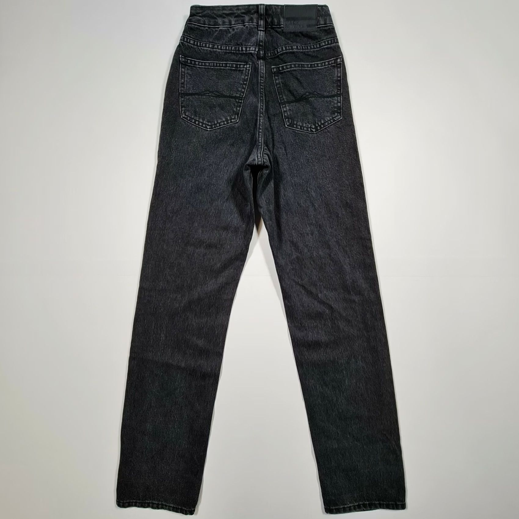 Jack Wills Jack Wills Womens Jeans Black W24 L32 Maddison High Rise Straight Leg Jeans Size 42" / US 20 - 6 Thumbnail