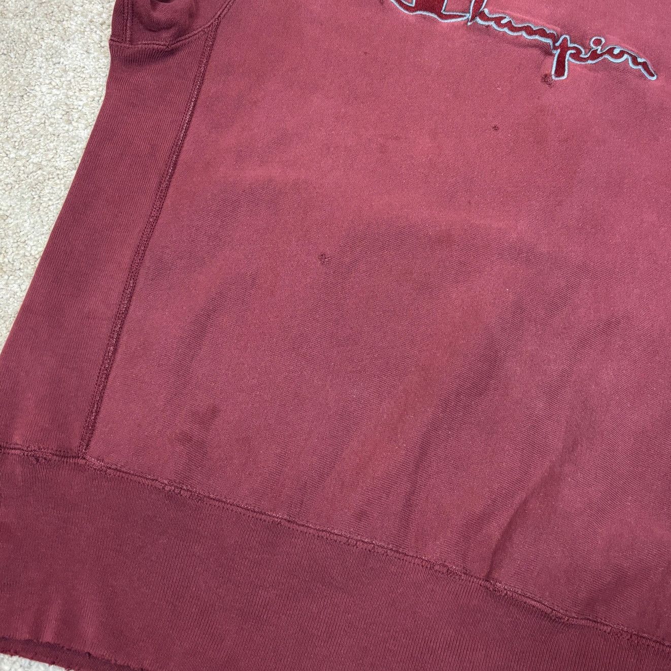 Champion × Vintage Vintage 90s Champion Reverse Weave Logo Sweatshirt Men's L Size US L / EU 52-54 / 3 - 7 Thumbnail