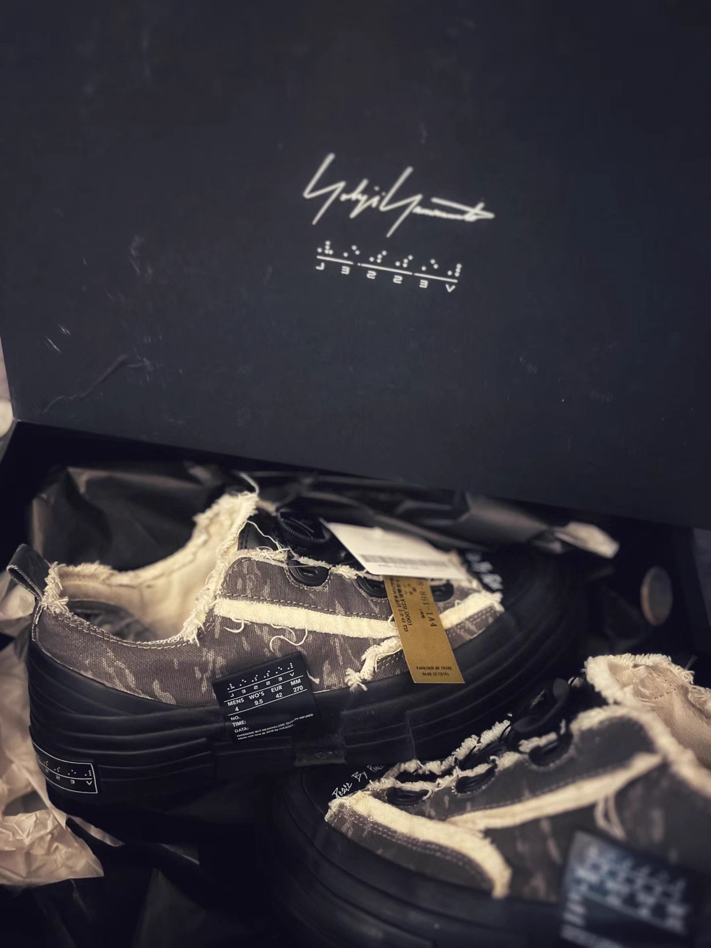 Yohji Yamamoto Yohji Yamamoto × xVESSEL Limited Edition Sneakers K11 Size US 9 / EU 42 - 1 Thumbnail