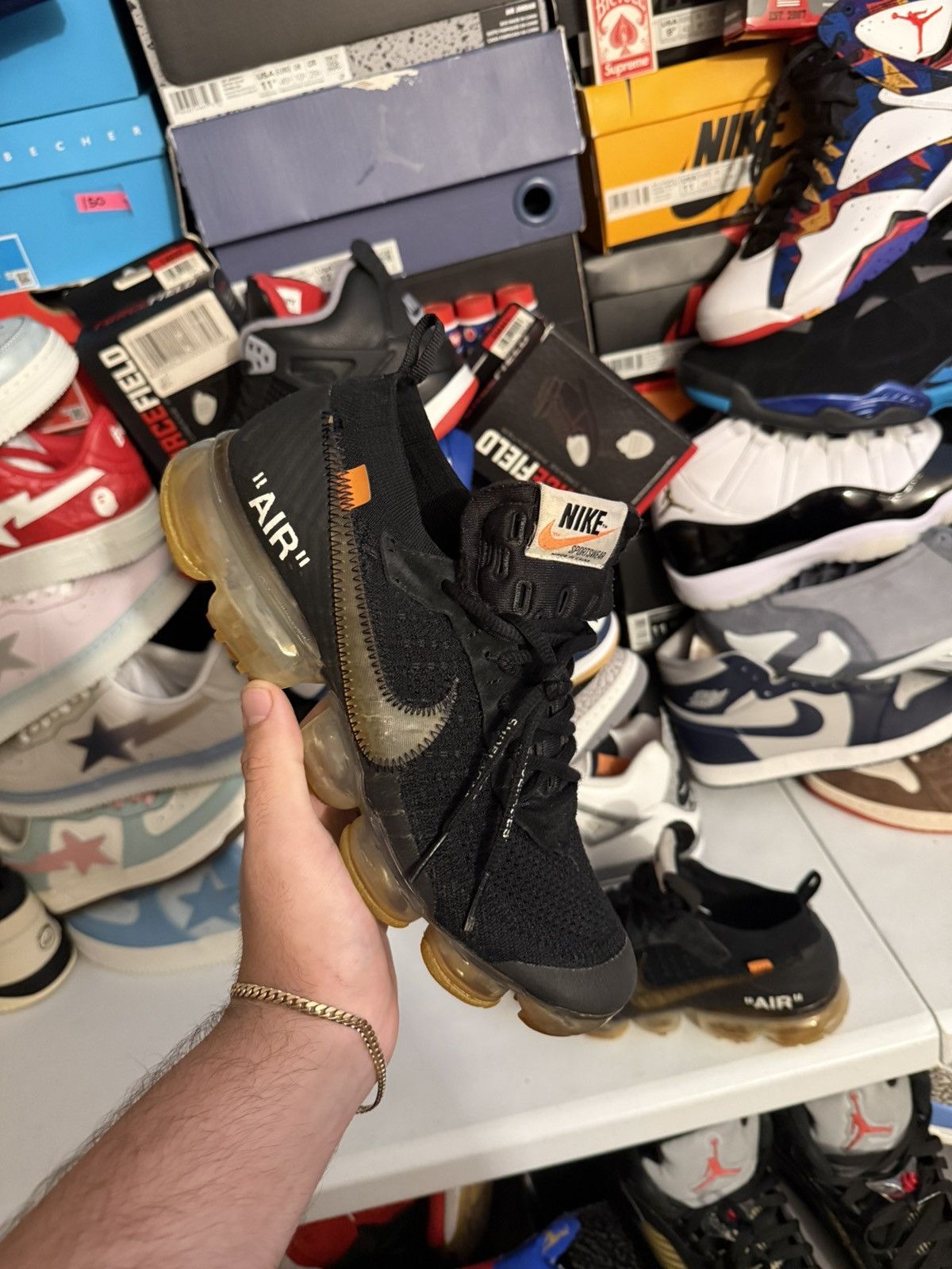 Nike × Off-White Nike off white vapormax size 8.5 Size US 8.5 / EU 41-42 - 1 Thumbnail