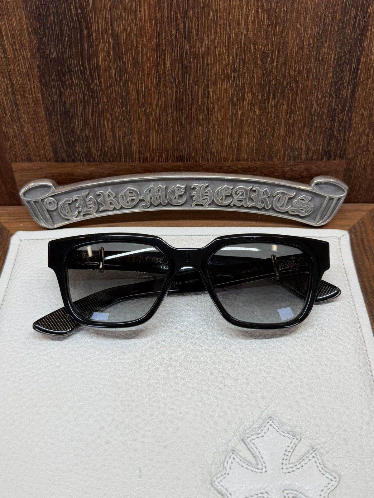 Chrome Hearts Chrome Hearts Vagillionaire II Sunglasses Size ONE SIZE - 3 Thumbnail